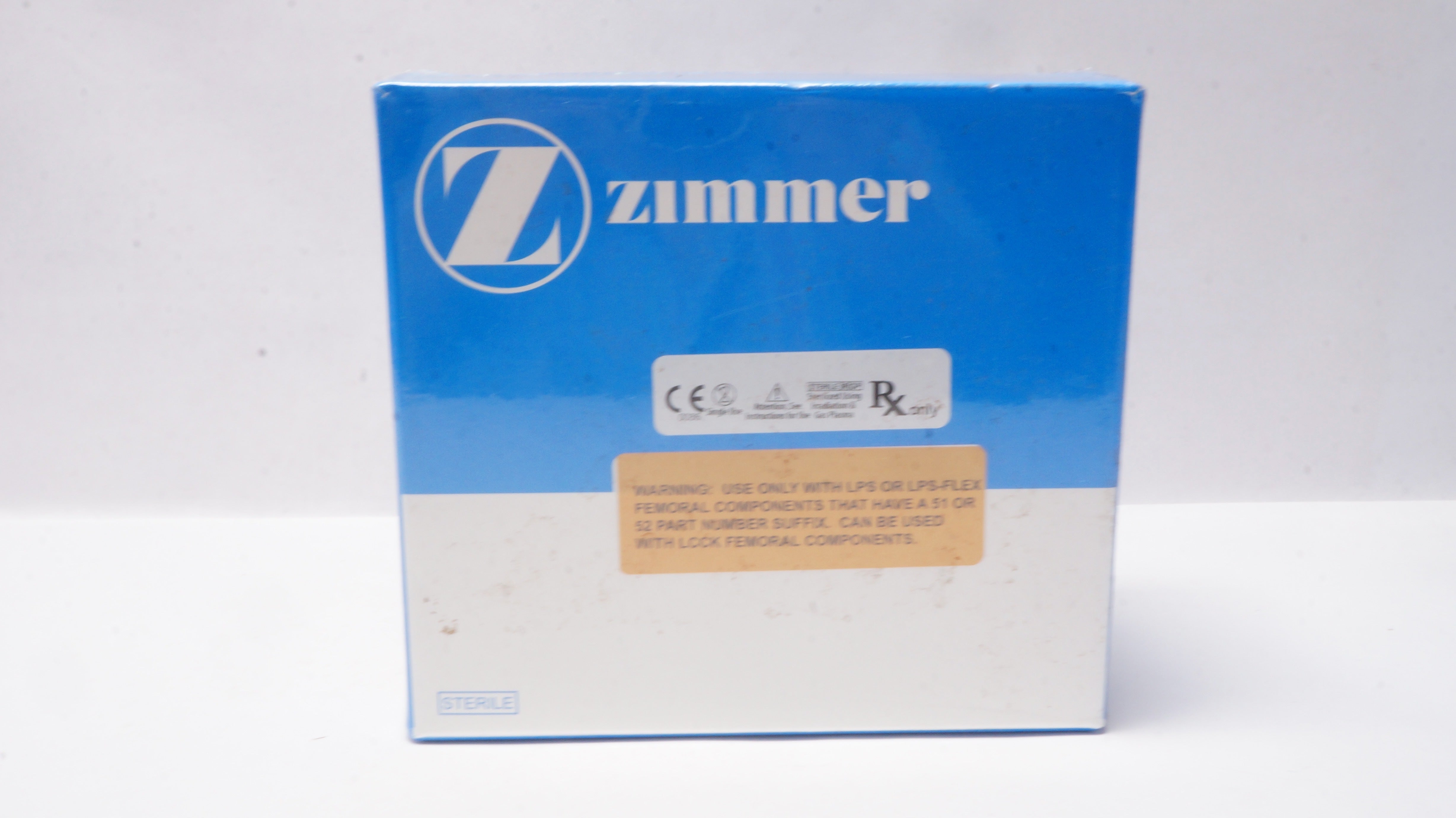 Zimmer 5962-41-20 Prolong Polyethylene Articular Surface Size C/D 20mm (x)