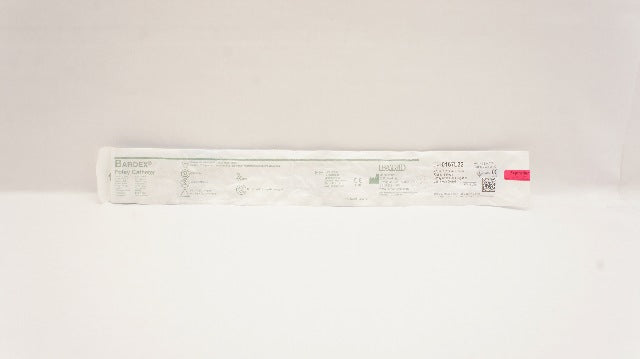 Bard 0167L22  Foley Cath. Ribbed Balloon, 3-Way Irrigation, 22Fr 30cc/mL (x)