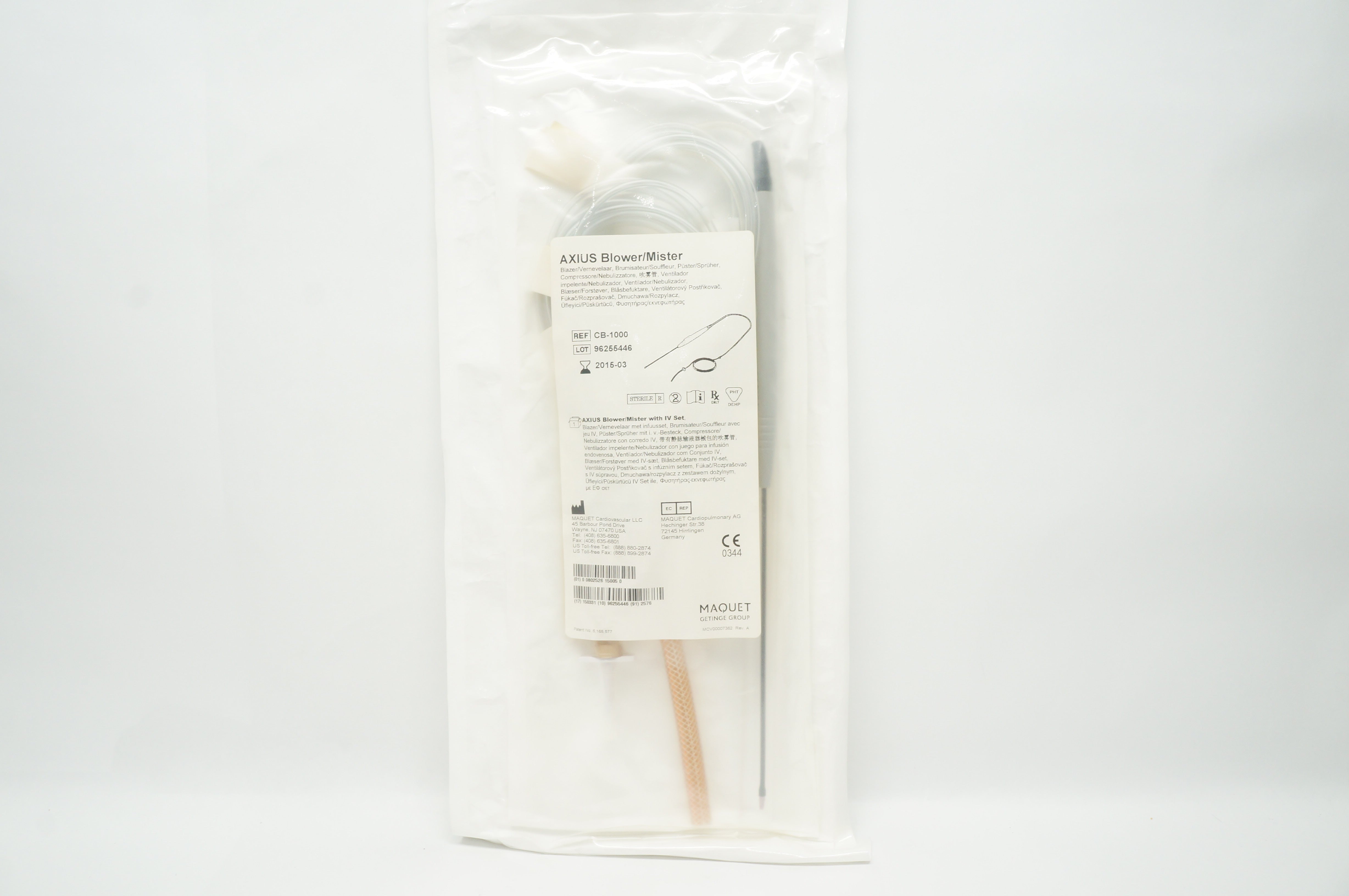 Maquet CB-1000 Axius Blower/Mister with IV Set  (x)
