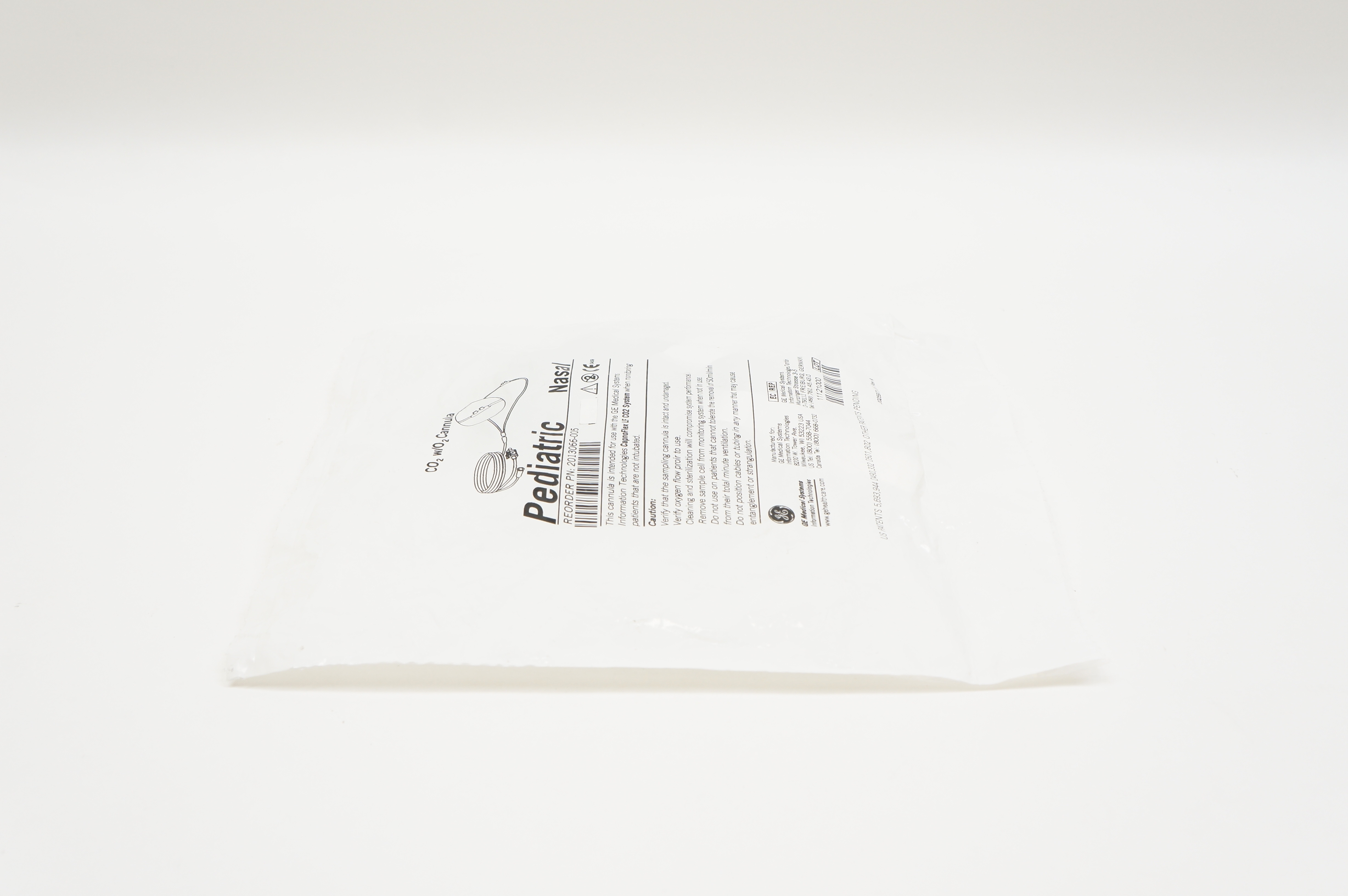 GE 2013066-005 Pediatric Nasal CO2 with O2 Cannula