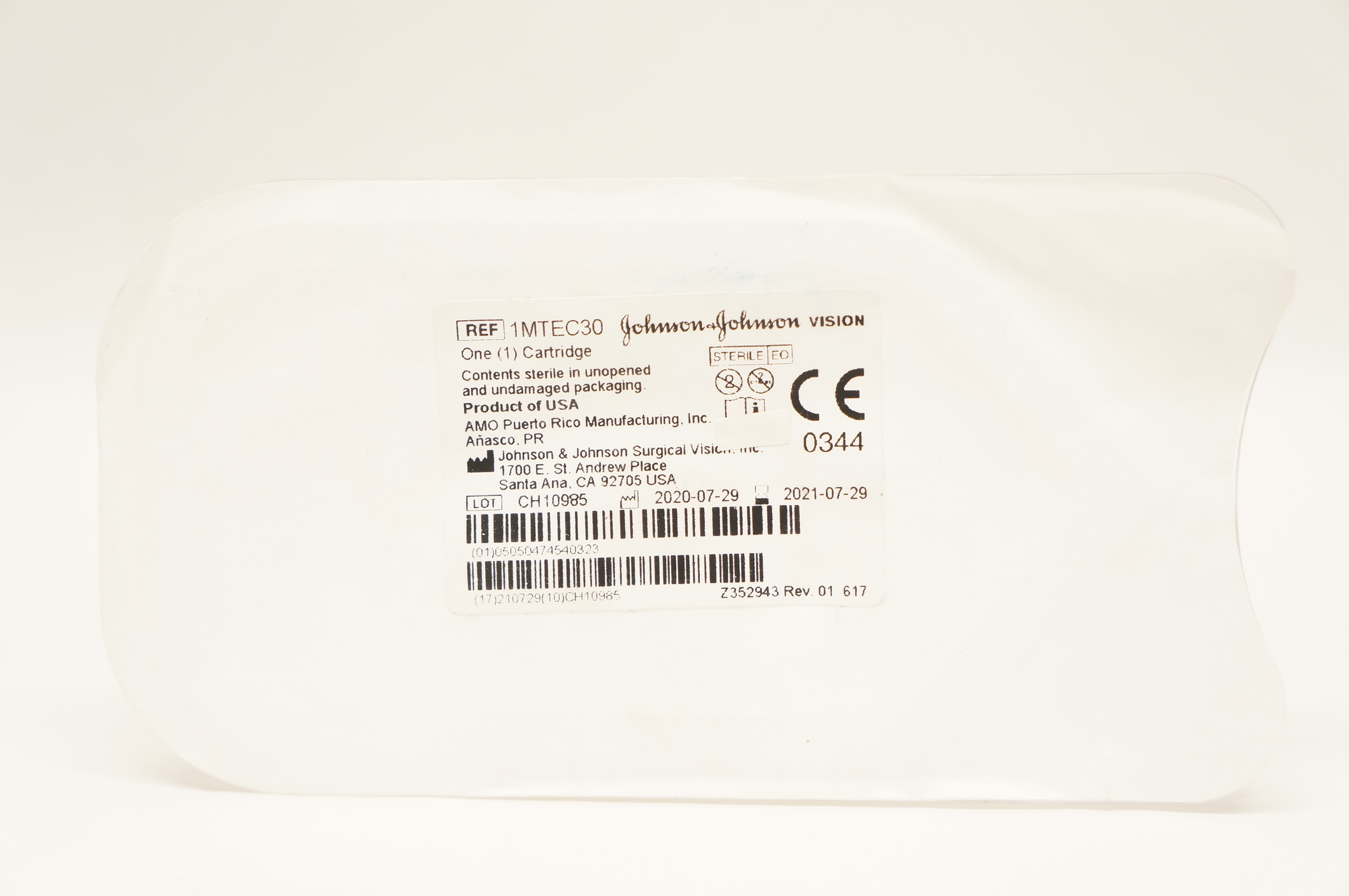 Johnson & Johnson 1MTEC30 Vision One Cartridge (x)