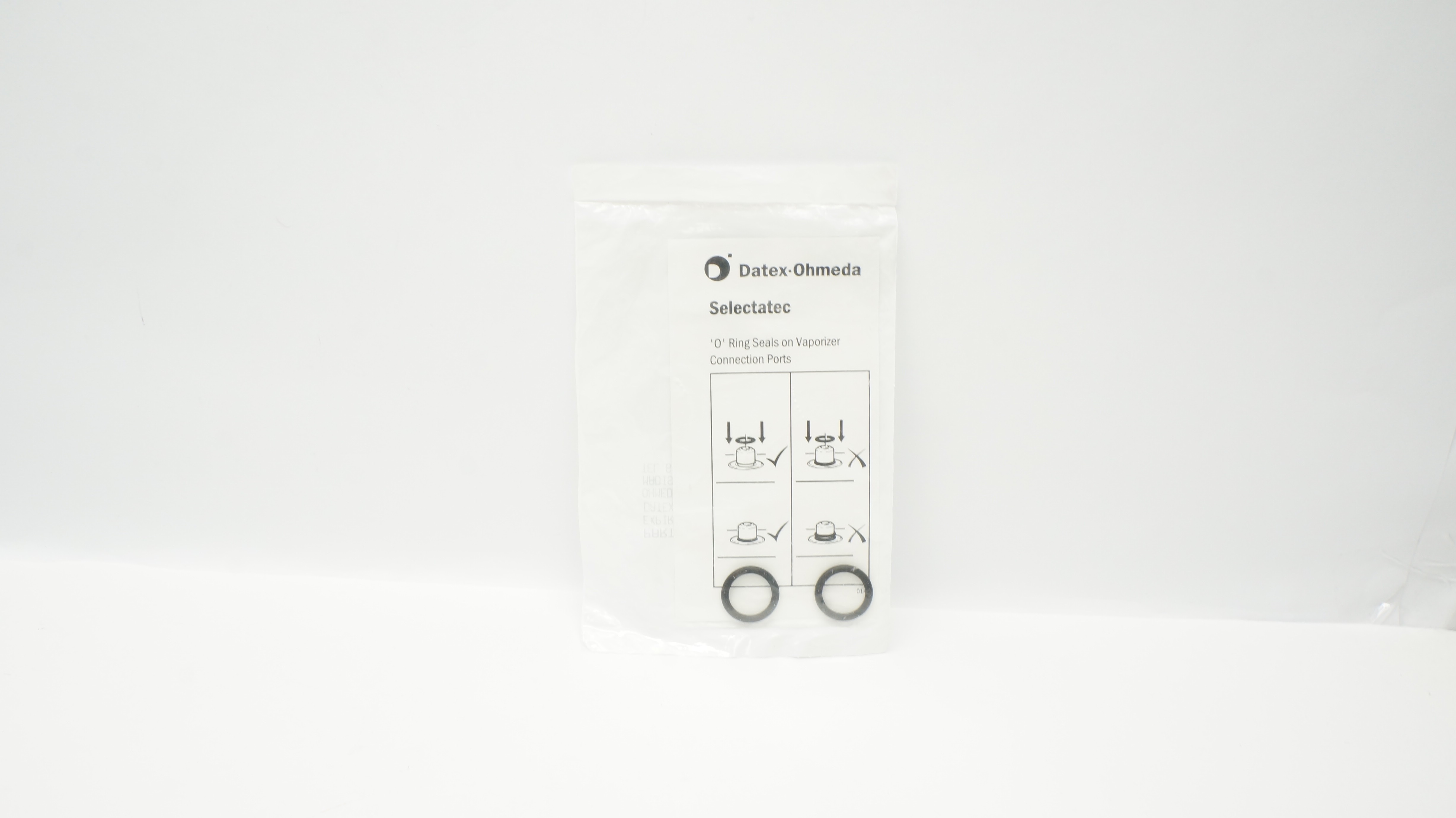 Datex-Ohmeda 1104-3025-000 Selectatec O Ring Seals On Vaporizer Connection Ports