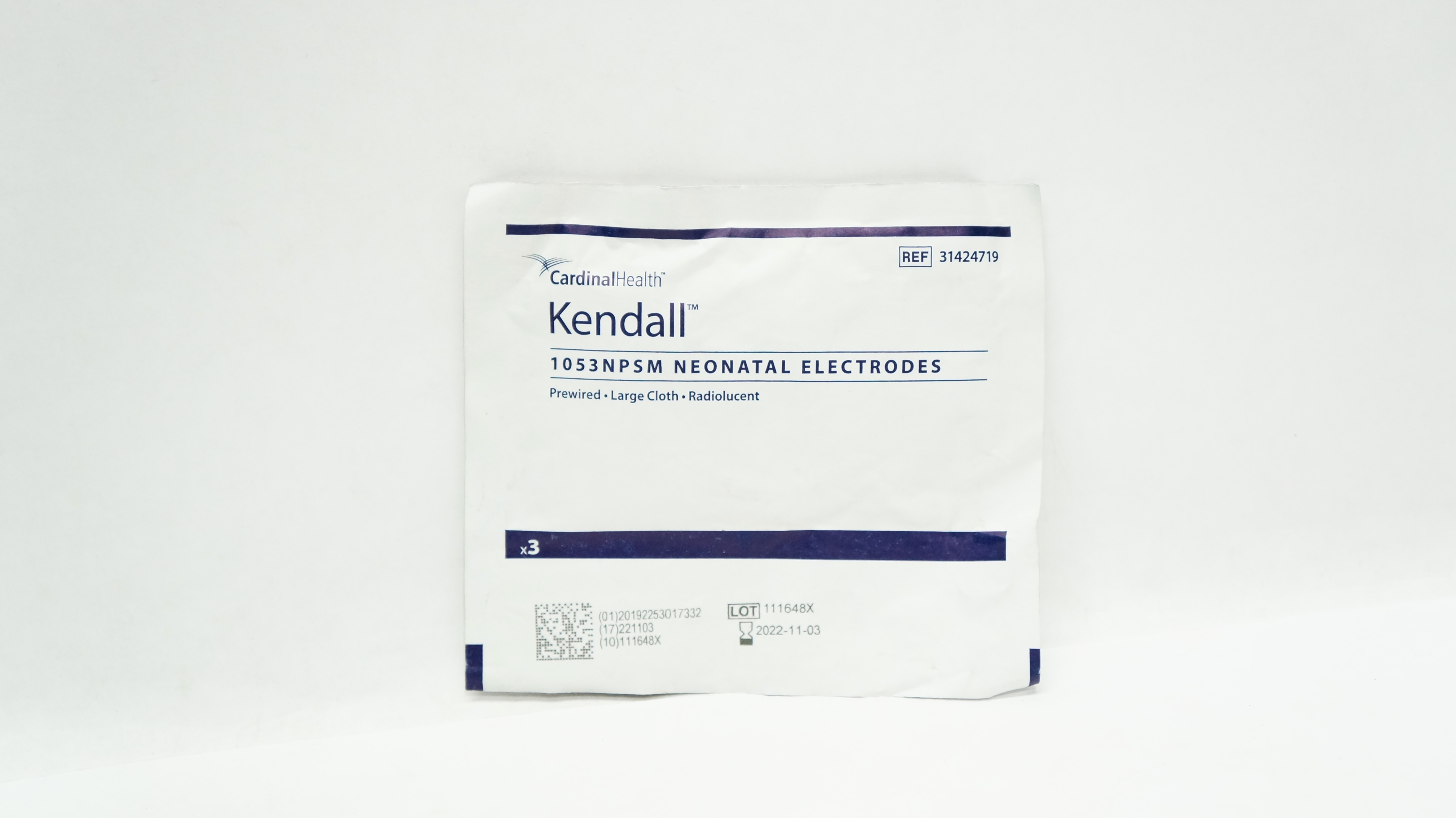 Cardinal Health 31424719 Kendall 1053NPSM Neonatal Electrodes (x) - Pack of 3