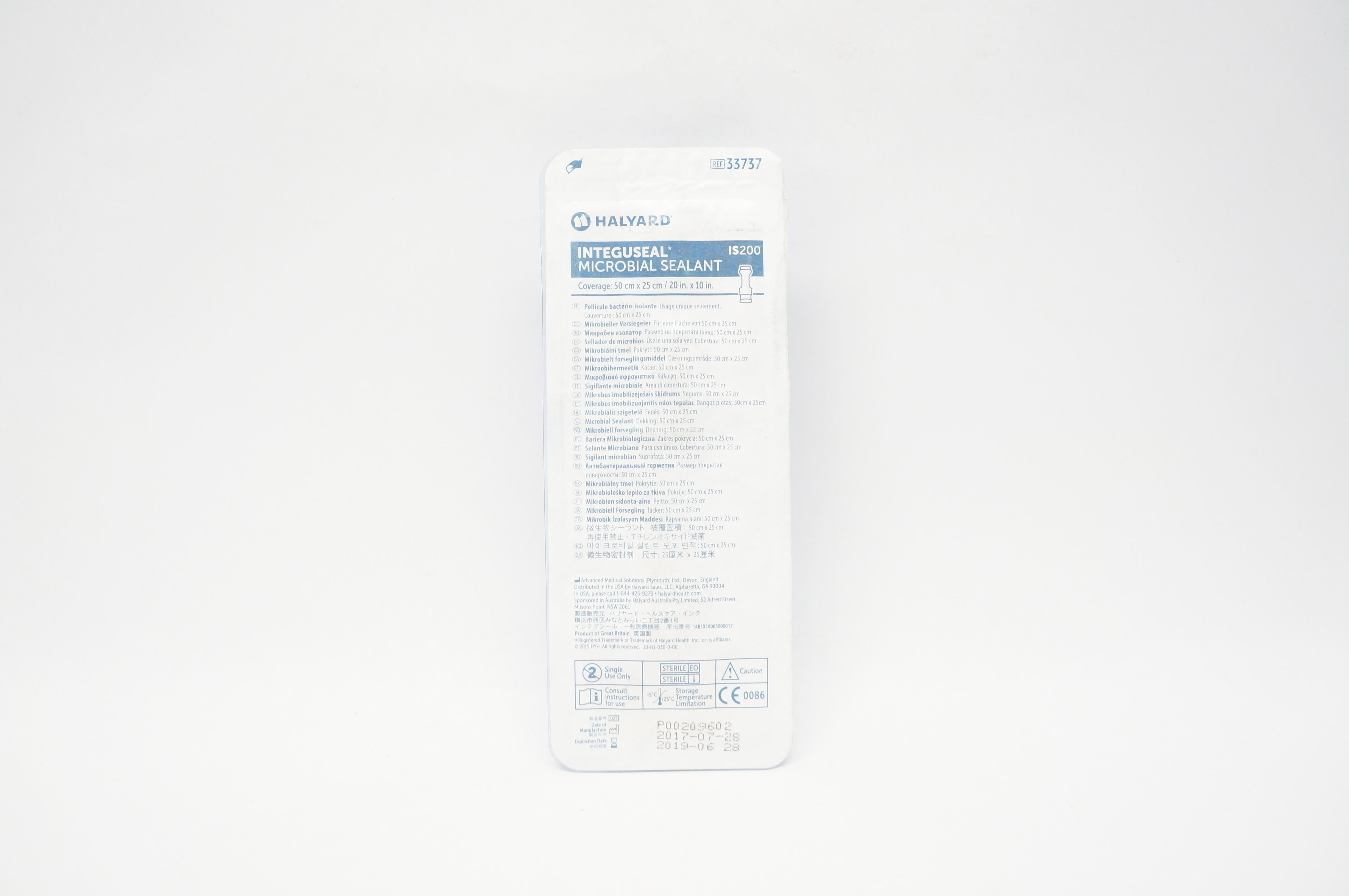 Advanced Medical 33737 Halyard IS200 Integuseal Microbial Sealant 20 x ...