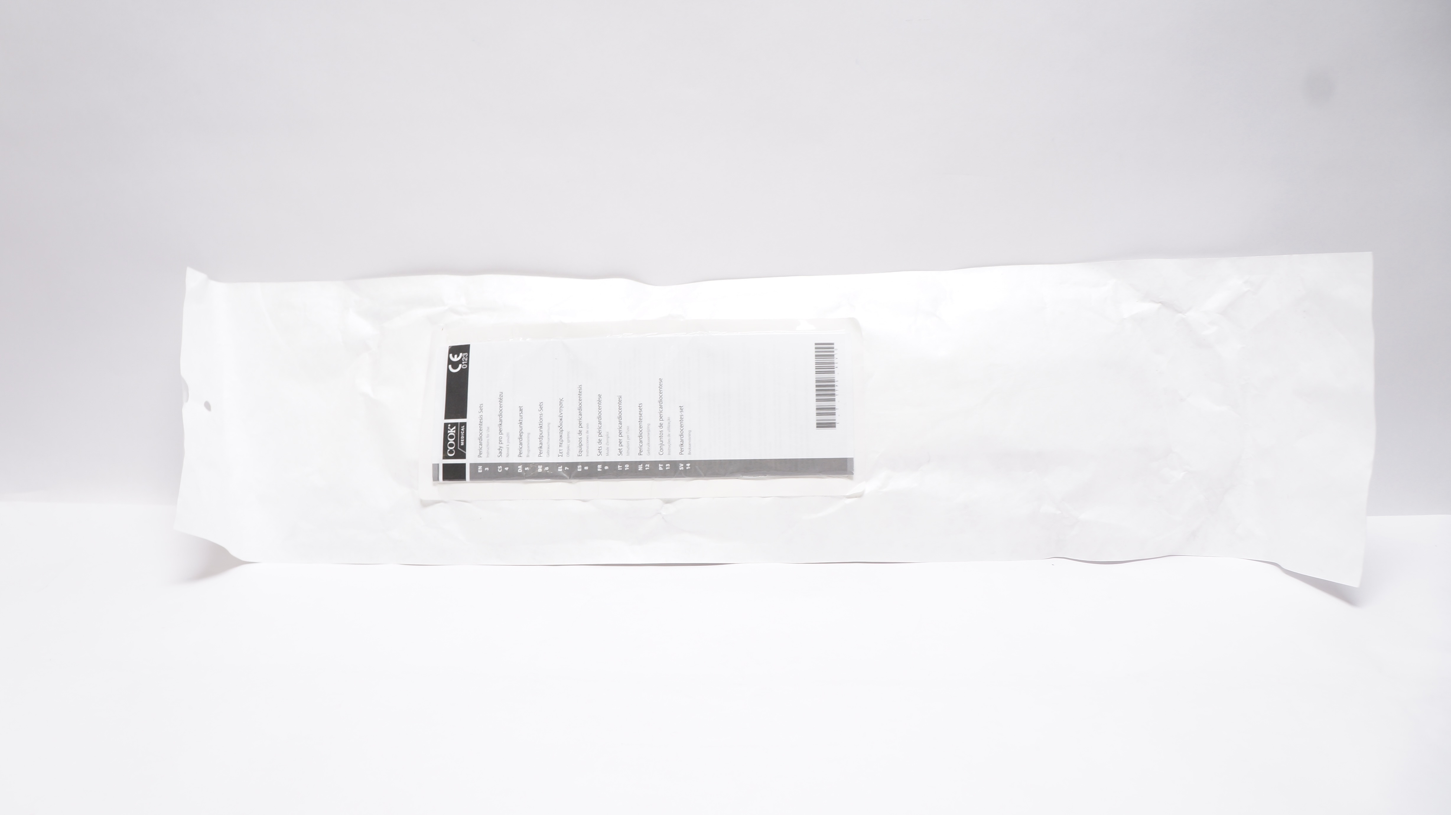 Cook Medical G02433 Lock Pericardiocentesis Set 8.3Fr / 40cm (x)