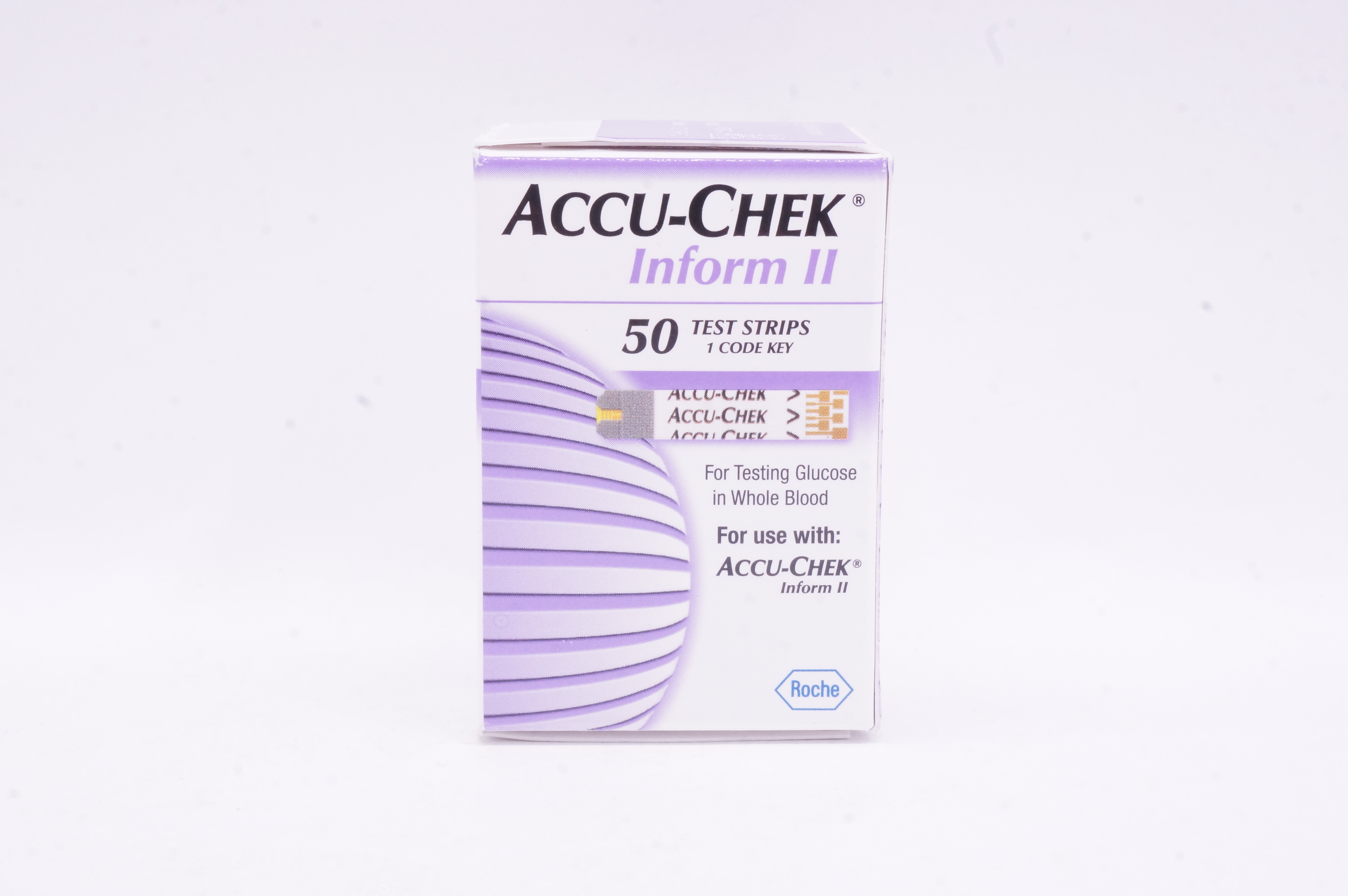 Roche 05942861001 Accu-Chek InformII Test Strips For Testing Glucose - Box of 50