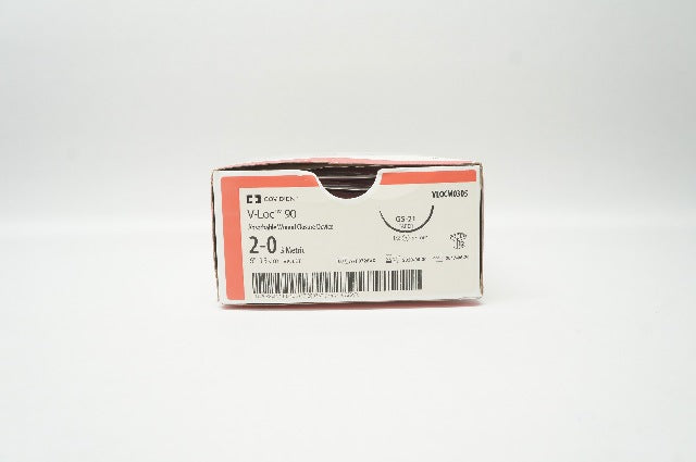Covidien VLOCM0305 2-0 V-Loc90 Absorbable Wound Closure Dev GS-21 6in-Boxof12(x)
