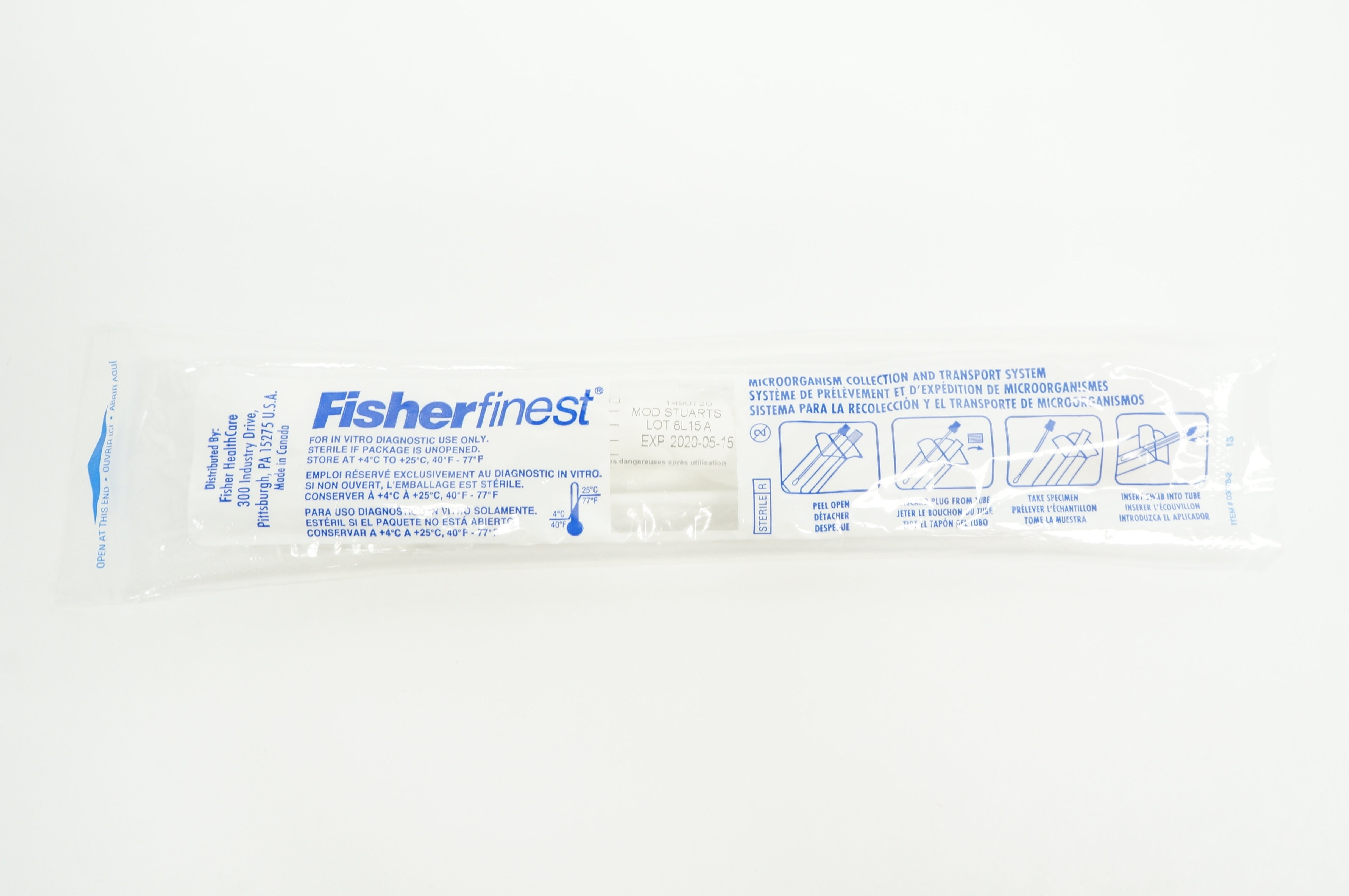 Fisherfinest 1490720 Microorganism Collection and Transport System (x)