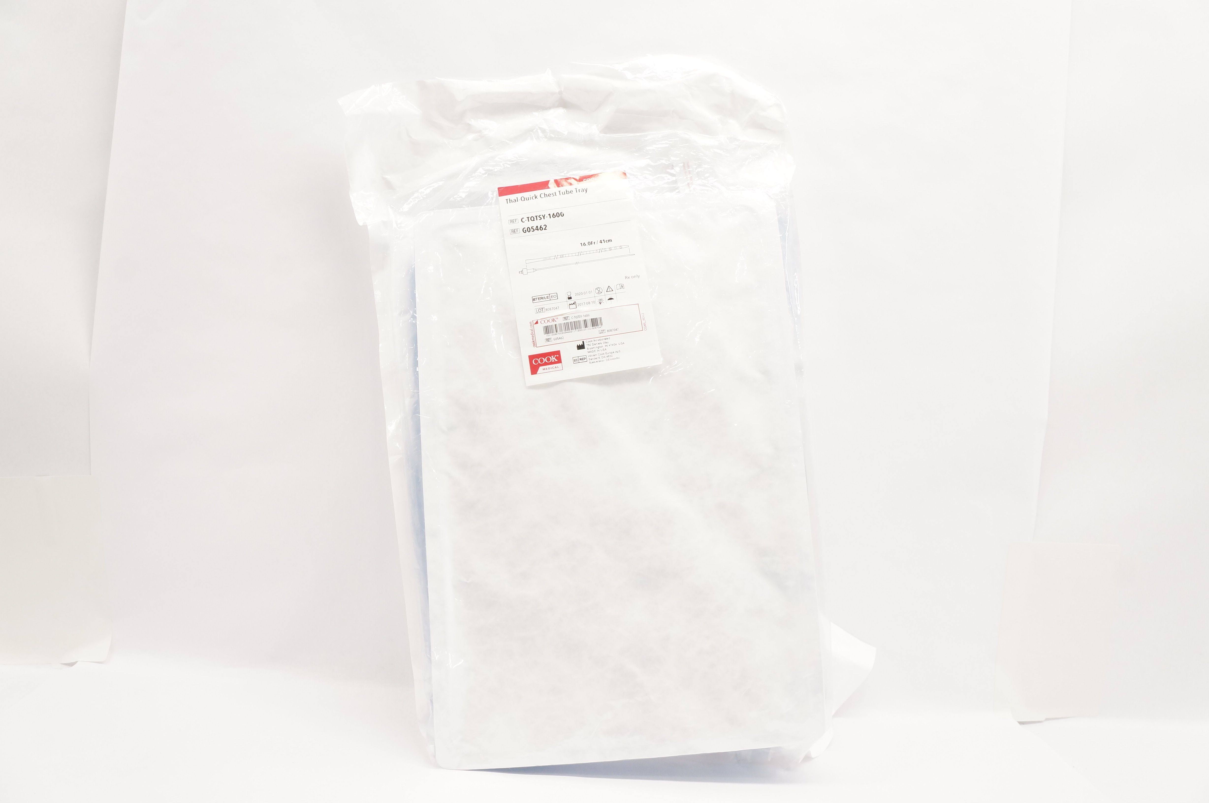 Cook Medical G05462 Thal-Quick Chest Tube Tray 16.0Fr x 41cm (x)