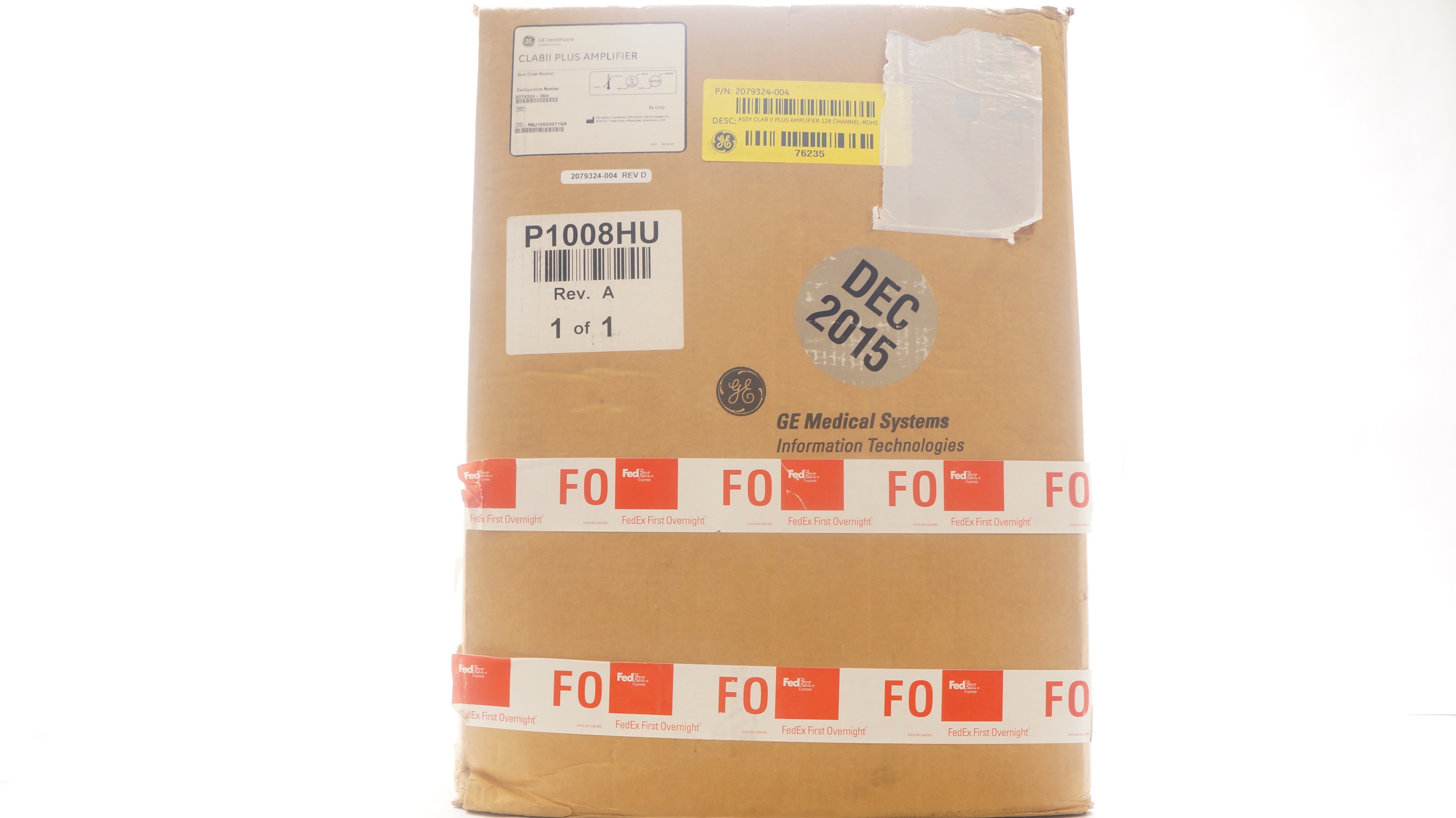 GE Healthcare 2079324-004 CLABII Plus Amplifier