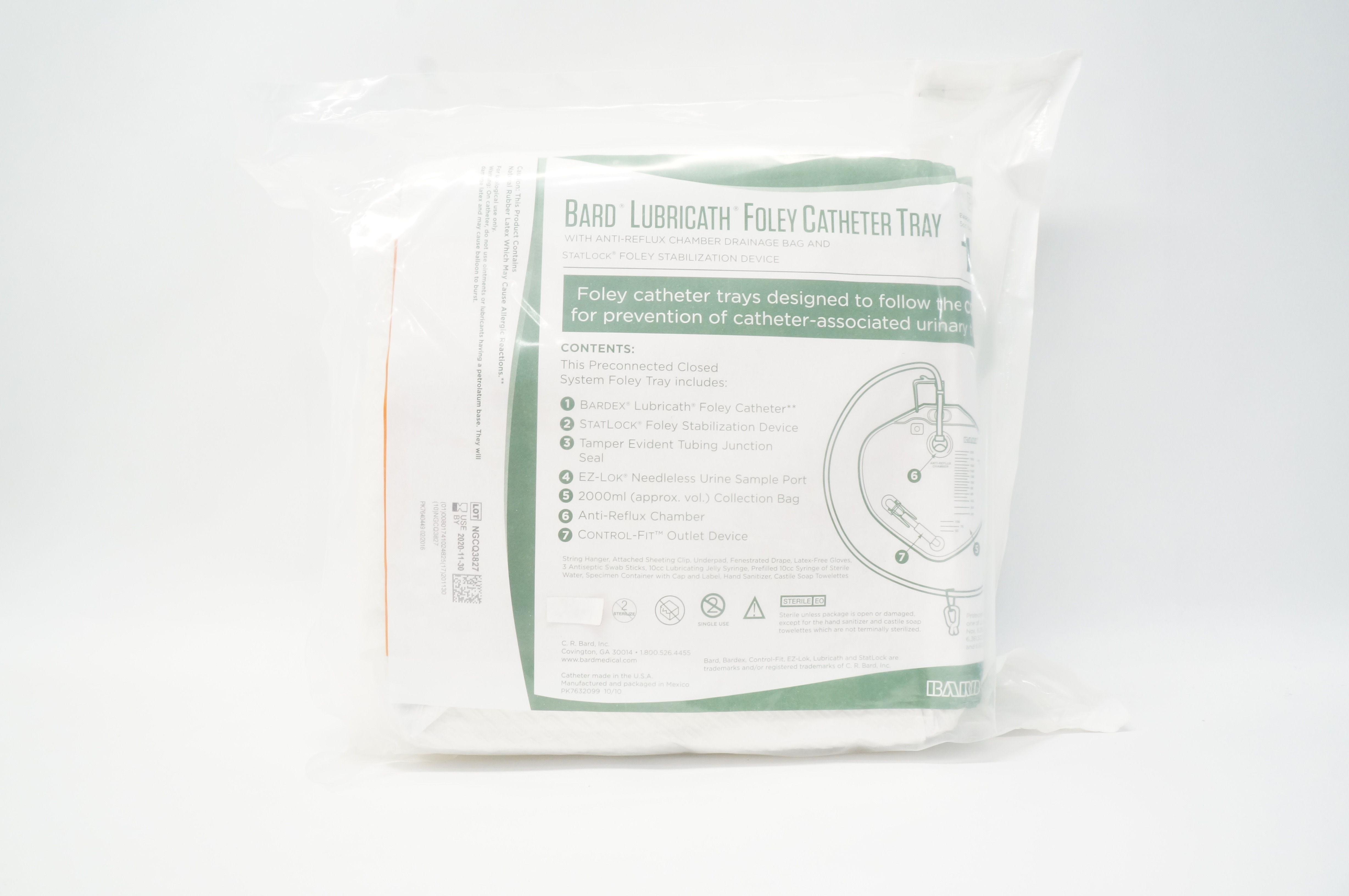 Bard 899918 Lubricath Foley Cath. Tray 18Fr (x)