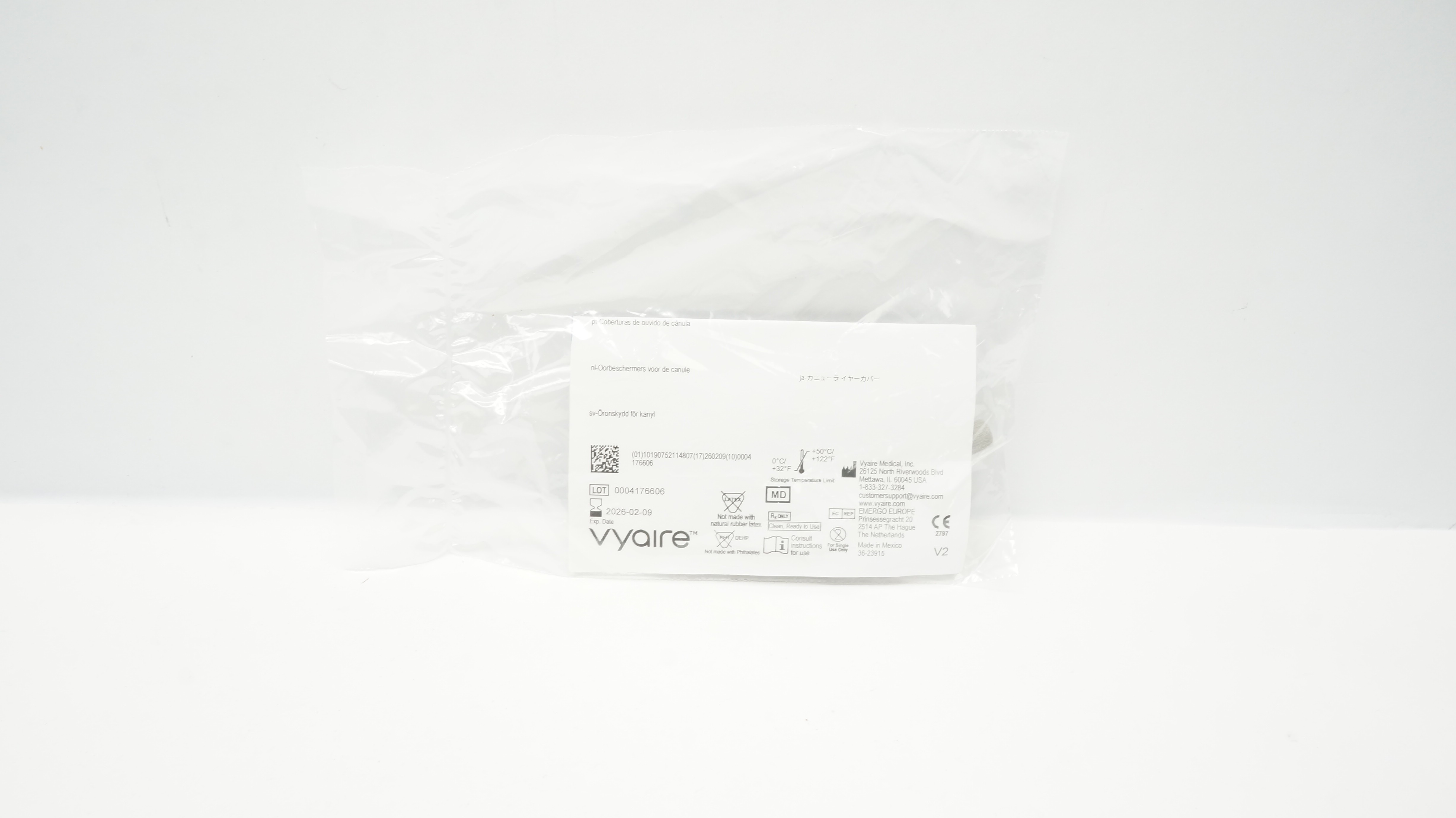 Vyaire 002016 Cannula Ear Covers - Pack of 2