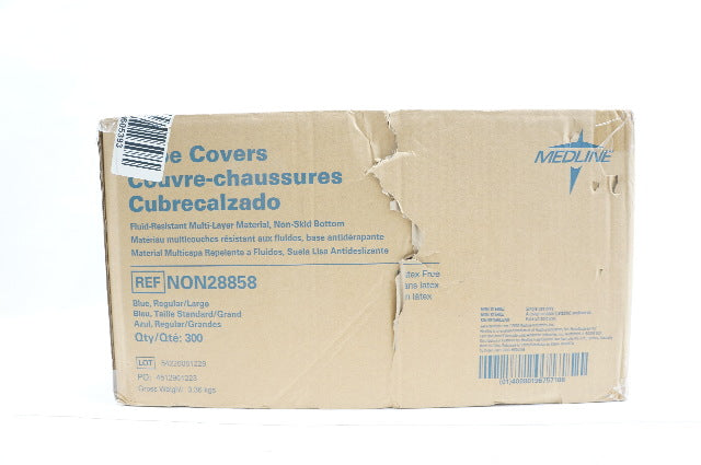 Medline NON28858 Shoe Covers - Case of 300