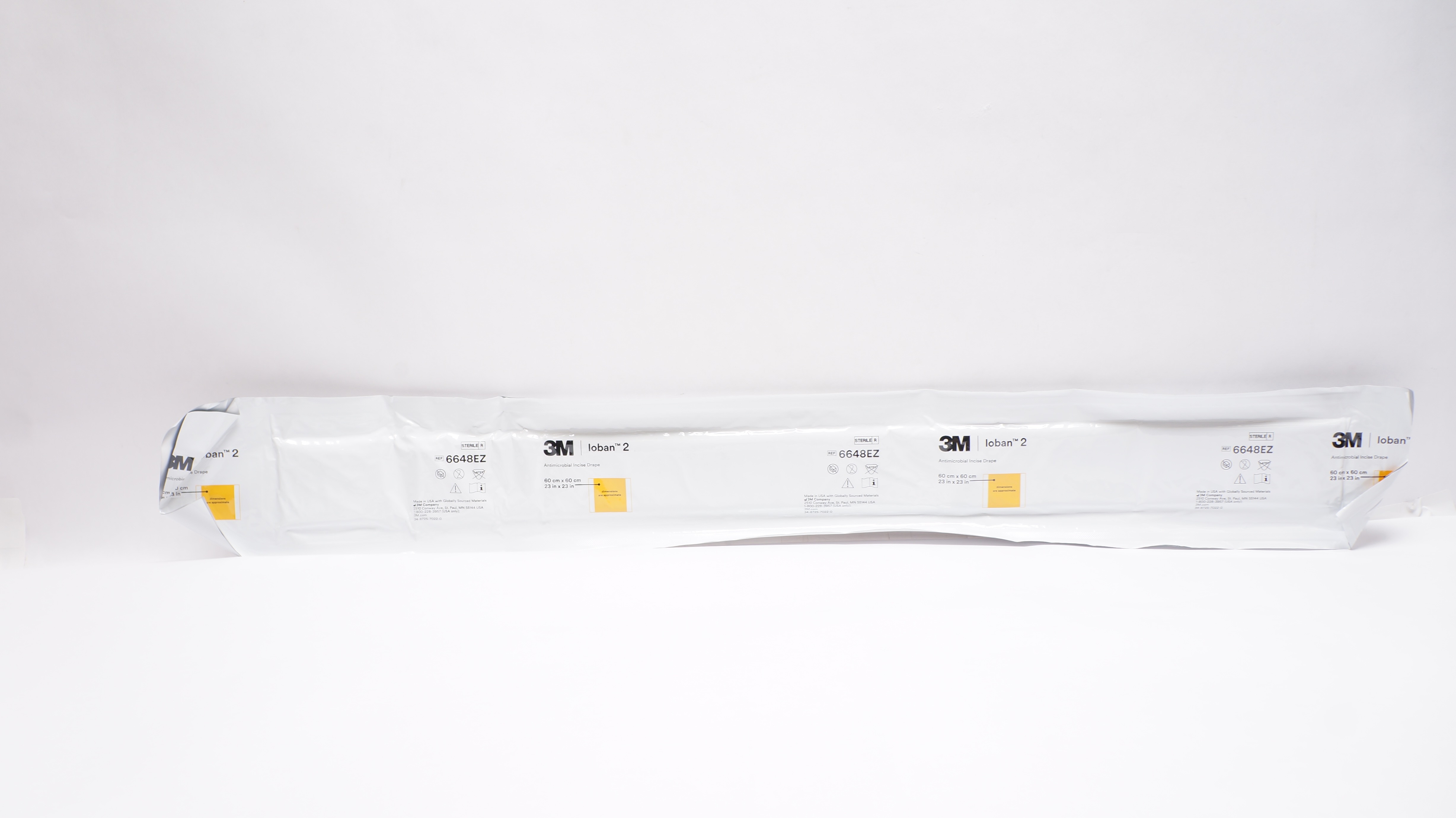 3M 6651EZ Loban 2 Antimicrobial Incise Drape 23inch x 33inch