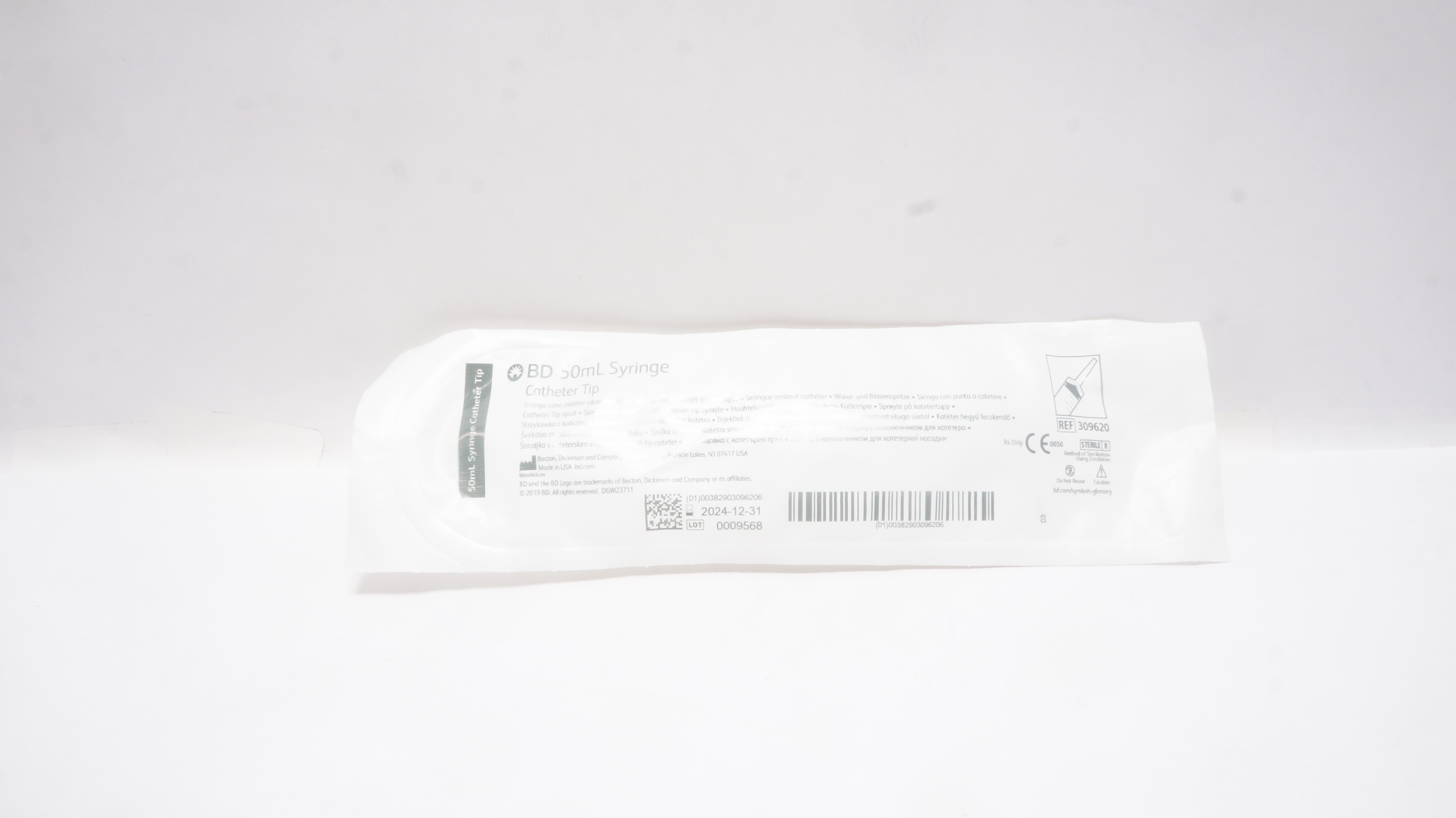 BD 309620 60ml Syringe Cath. Tip