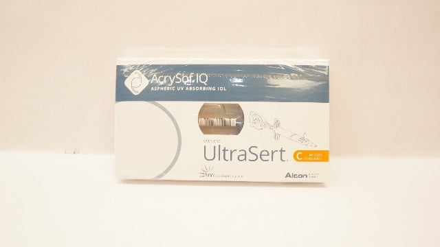 Alcon ACU0T0 AcrySof IQ Aspheric UV Absorbing IOL w/UltraSert System 28.0D (x)