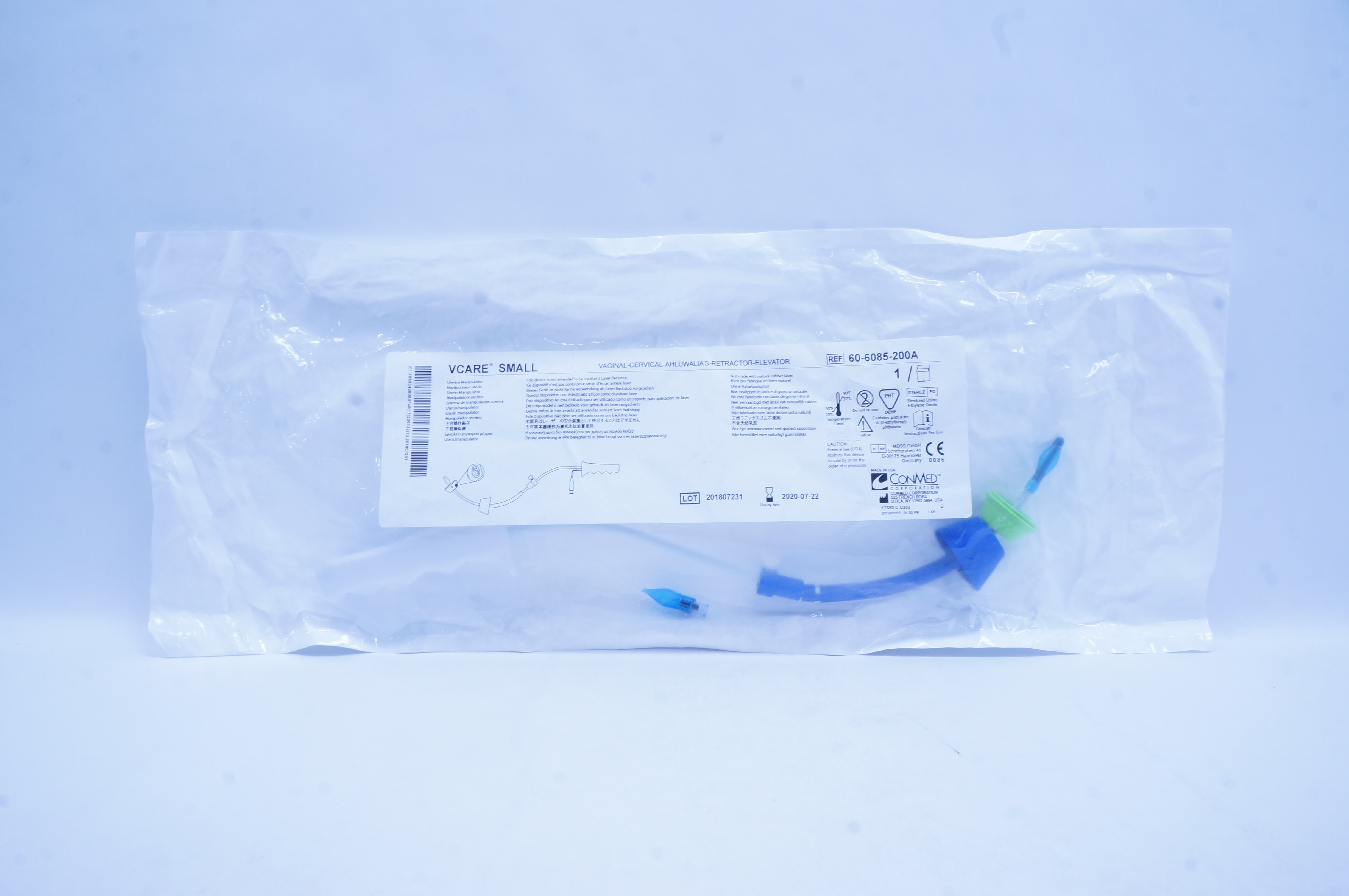 ConMed 60-6085-200A Vcare Small Uterine Manipulator (x)