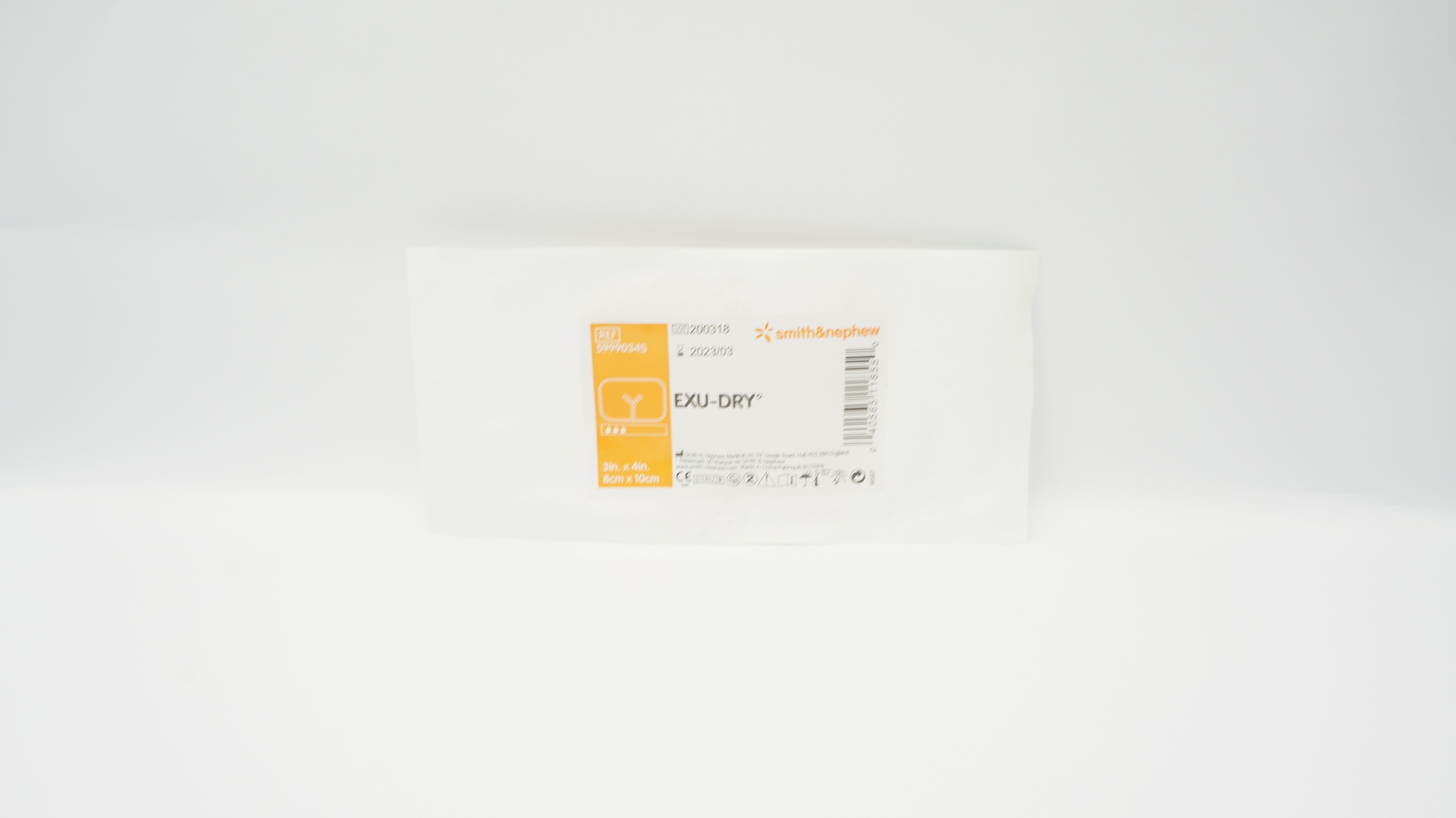 Smith&Nephew 5999034S Exu-Dry Slit Tube 3inch x 4inch (x)