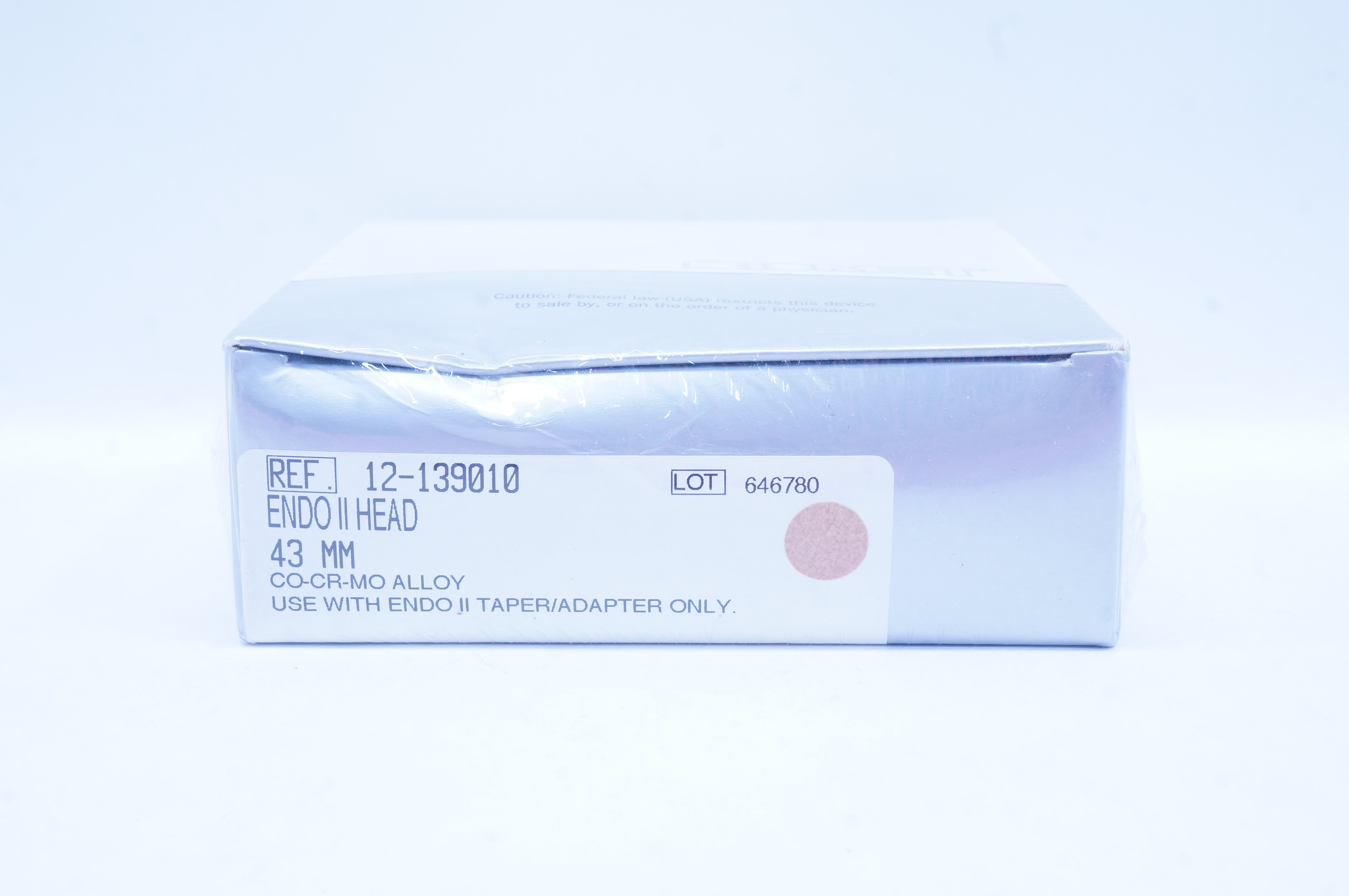 Biomet 12-139010 Endo II Head 43mm (x)