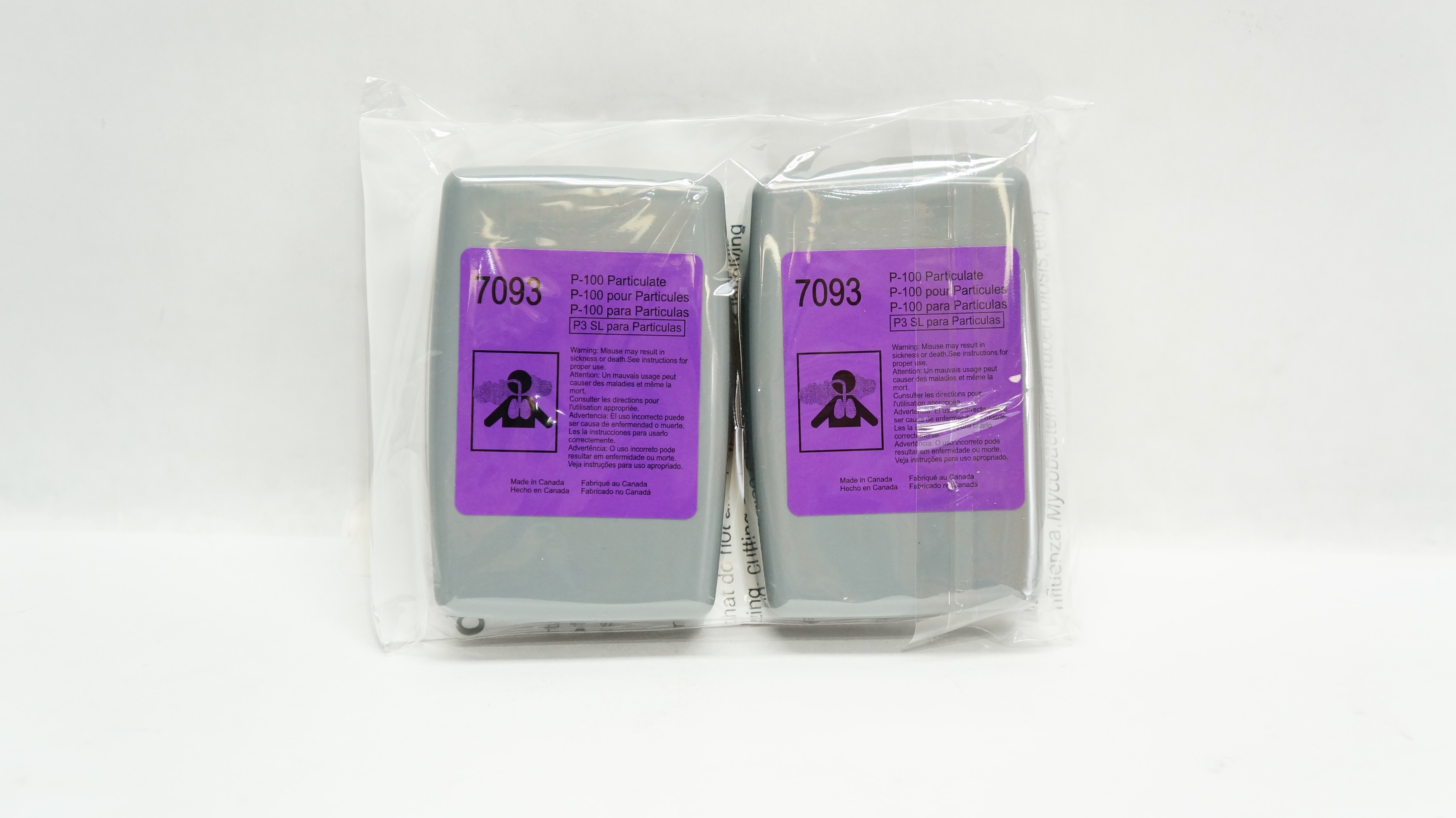 3M 7093 NIOSH P100 Particulate Filters