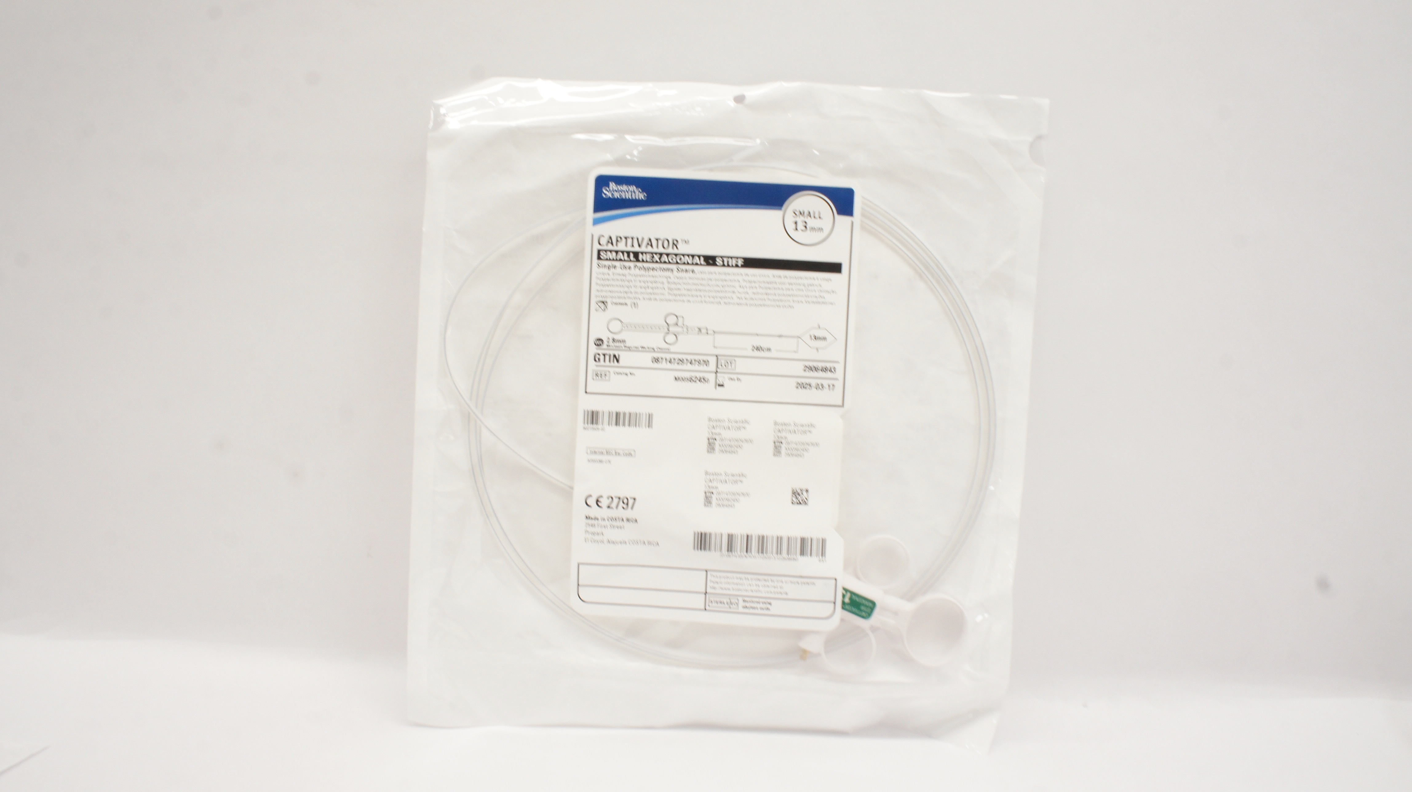Boston Scientific 6245 Captivator Small Hexagonal - Stiff Small 13mm