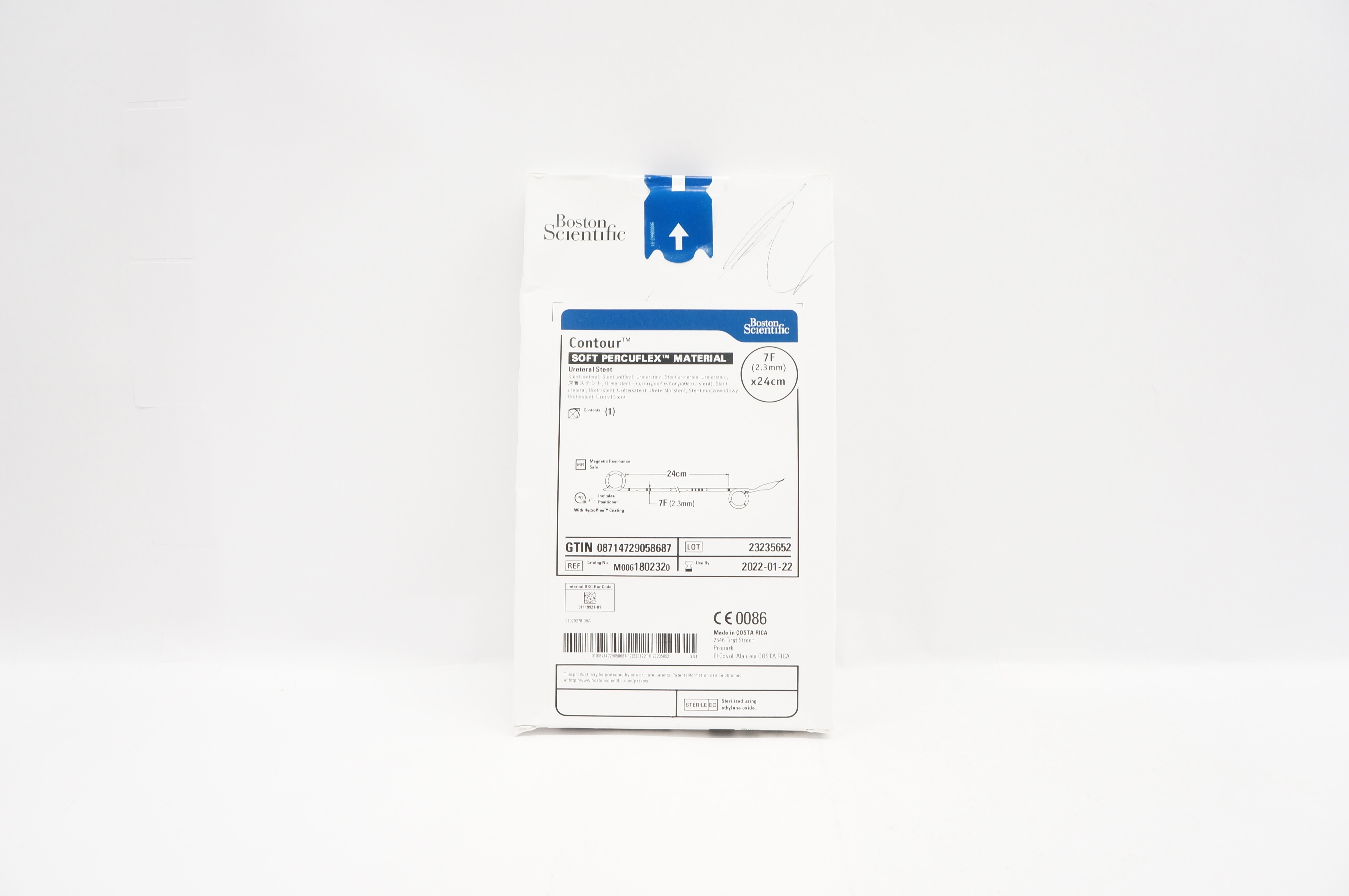 Boston Scientific 180232 Soft Percuflex Material Ureteral Stnt 7F x 24cm (x)