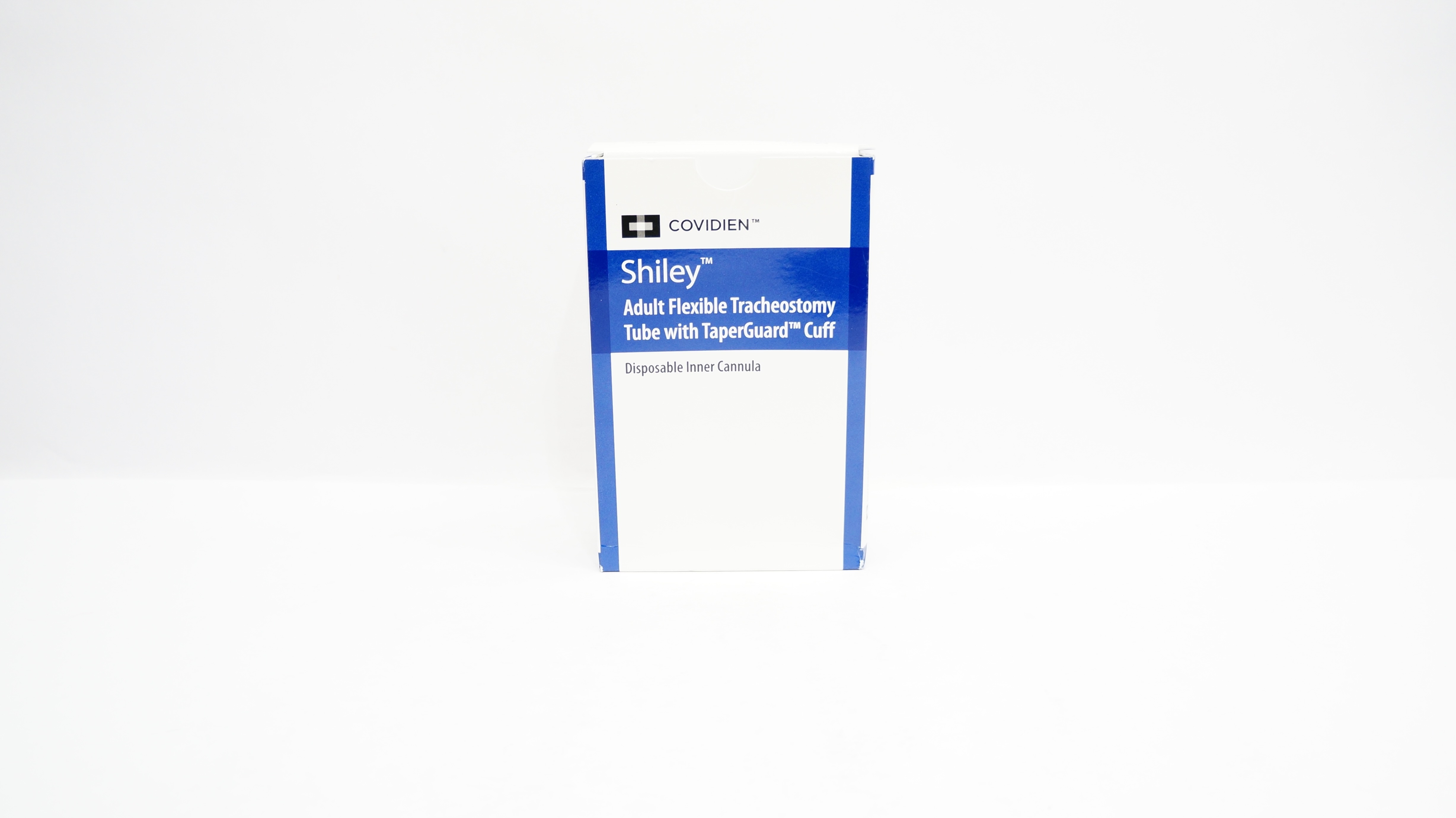 Covidien 8CN85H Shiley Adult Flexible Tracheostomy Tube 8.5ID x 12.2OD x 26.6mm