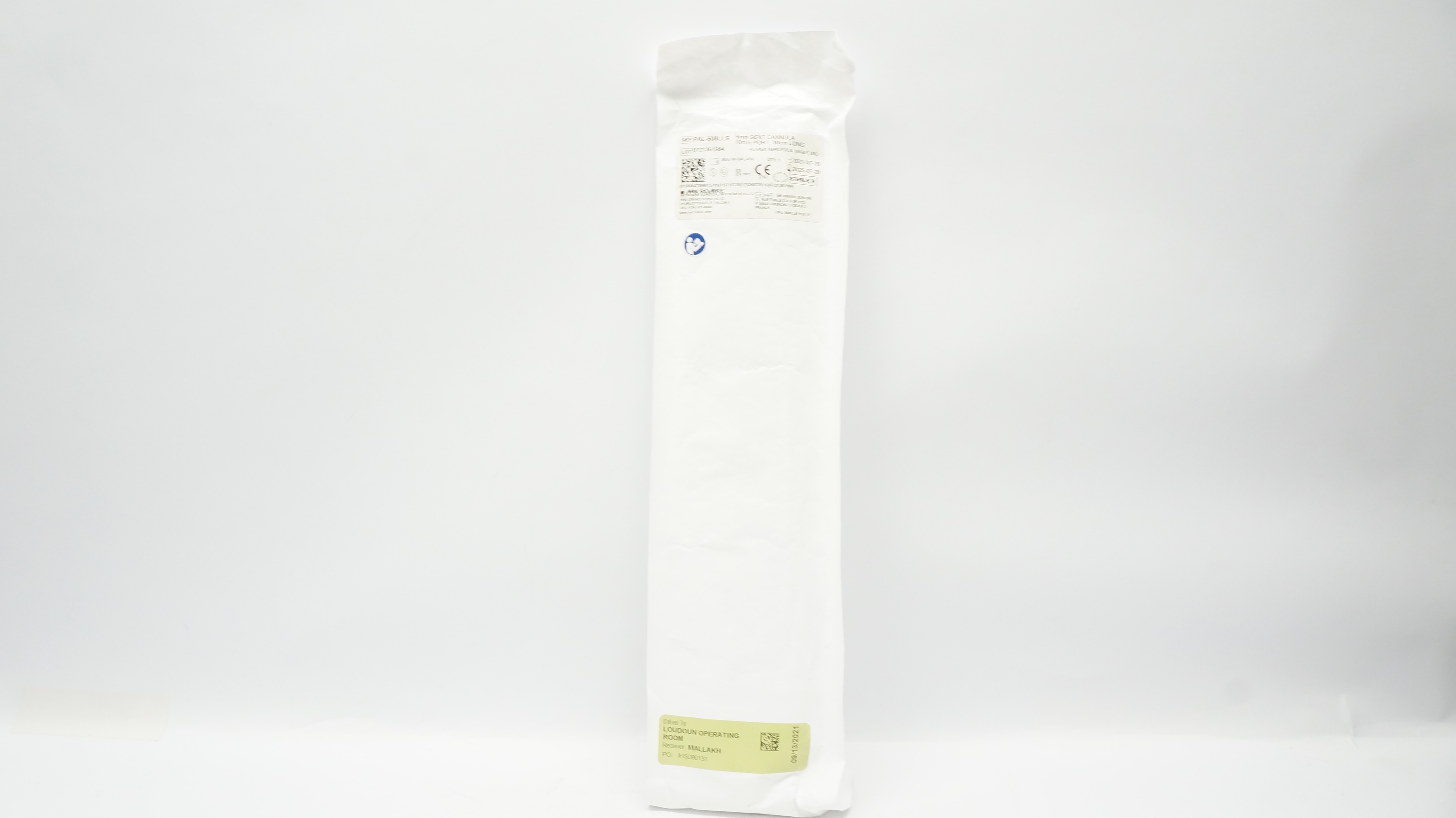 Microaire PAL-508LLB 5mm Bent Cannula 10mm Port, 30cm Long Flared Mercedes