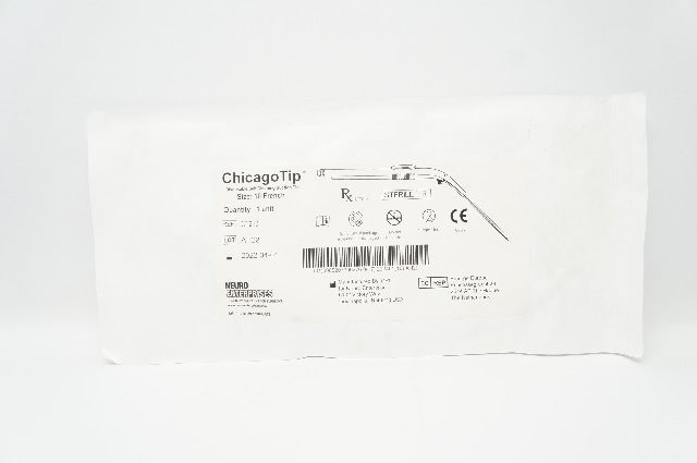 CRI CT210 Chicago Tip Disposable Self Cleaning Suction Tip 10Fr (x)