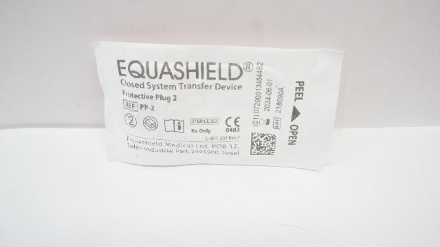 Equashield Medical PP-2 Closed System Transfer Device Protective Plug 2