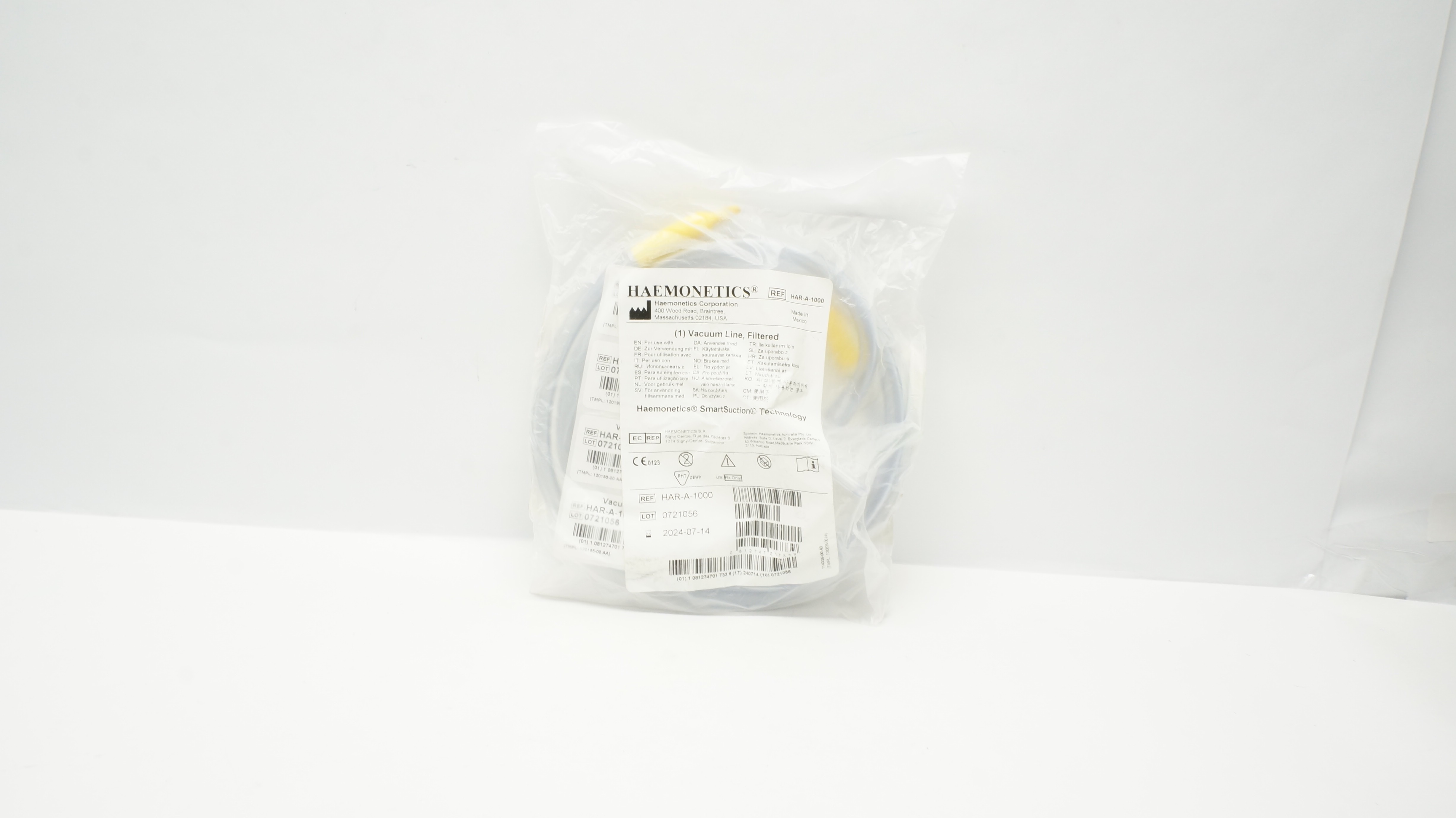 Haemonetics HAR-A-1000 Vacuum Line, Filtered (x)