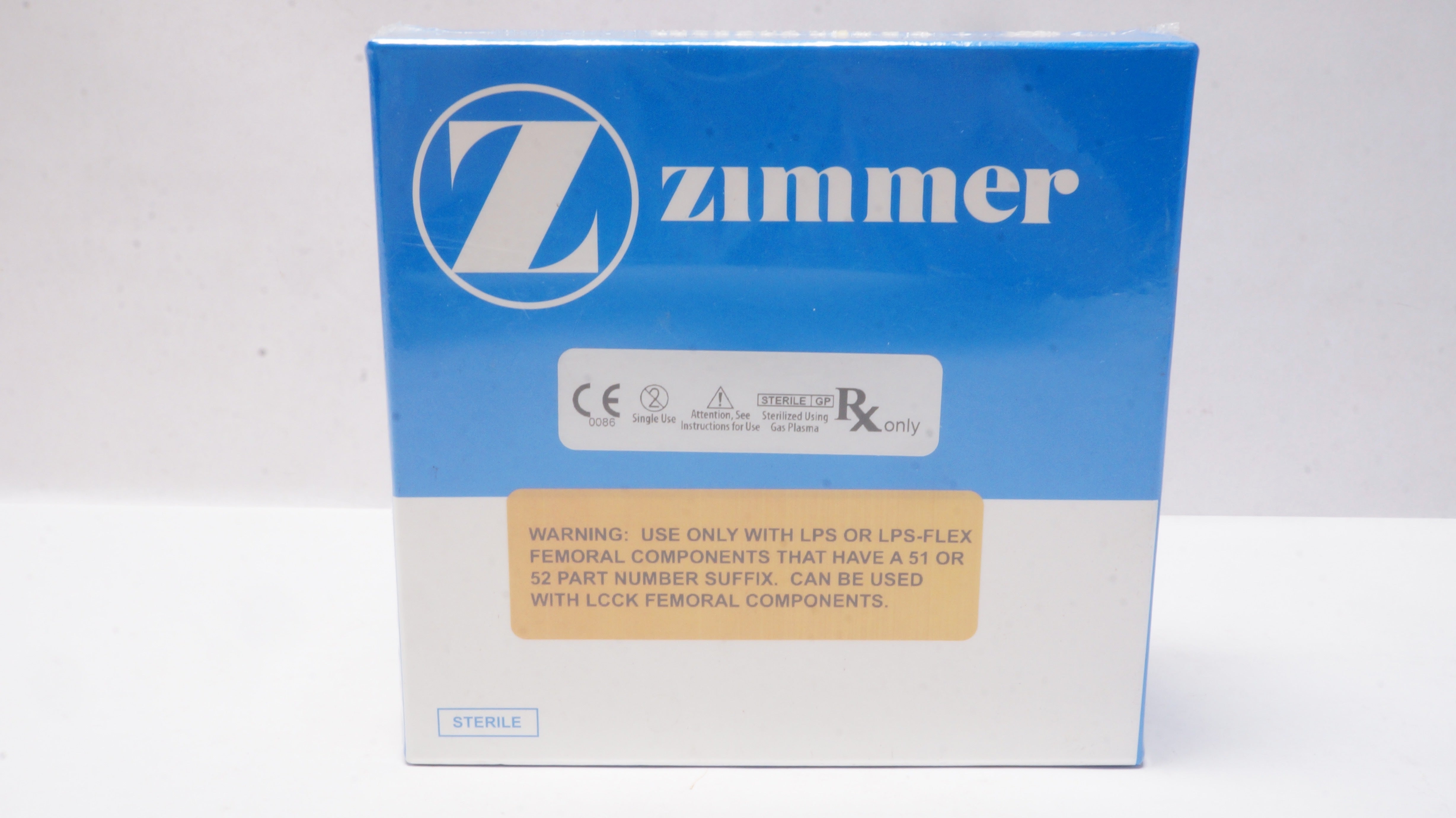 Zimmer 5962-32-10 ProLong Complete Knee Solution,Crosslinked Polyethylene (x)