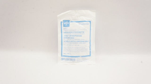 Medline NON22535T Impervious Stockinette Blue Elastomer 12inch x 48inch