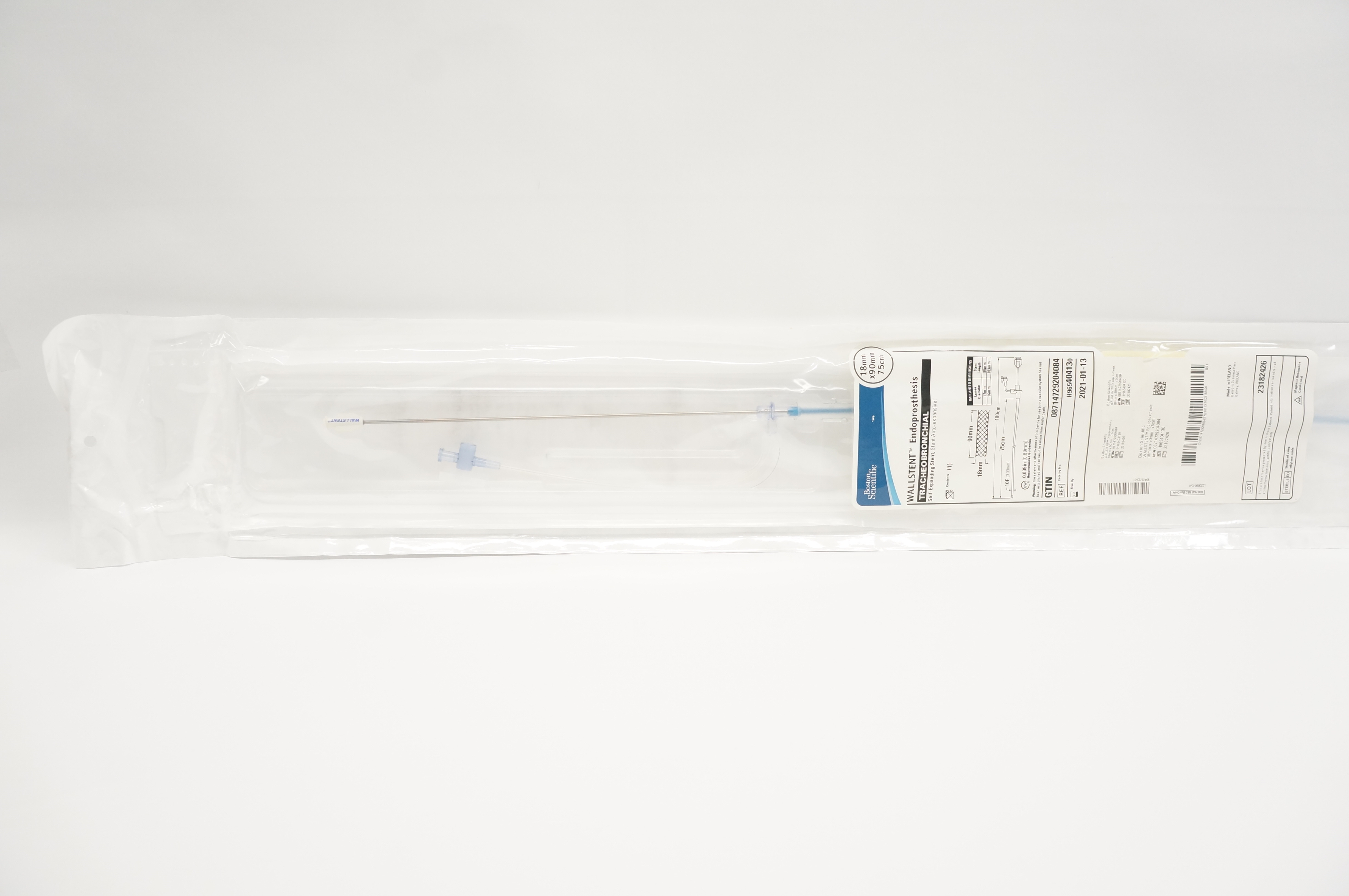 Boston Scientific H965404130 Wallstent Self-Expanding Stnt 18mm x 90mm x 75cm(x)