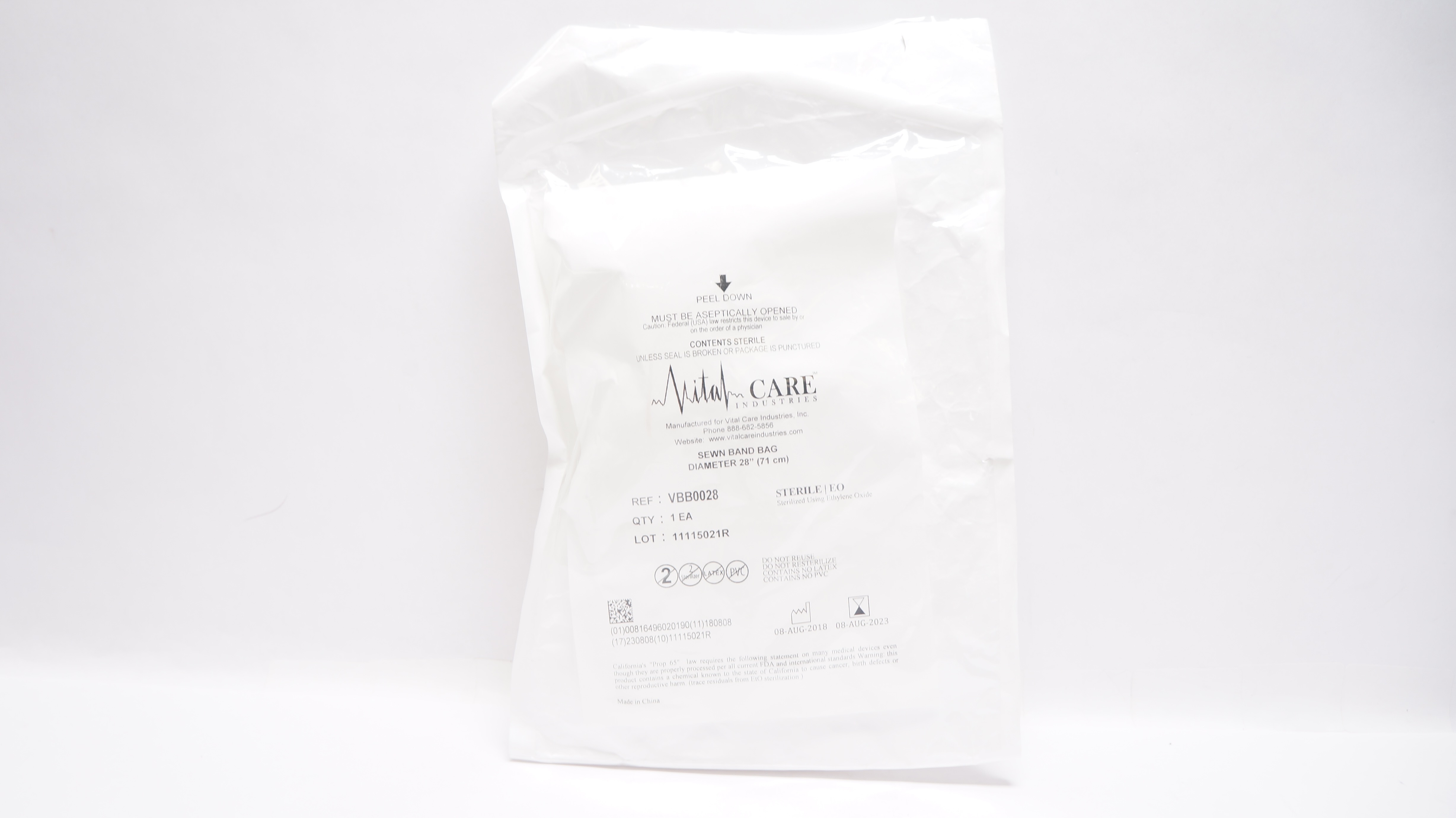 Vital Care VBB0028 Sewn Band Bag Diameter 28inch (x)