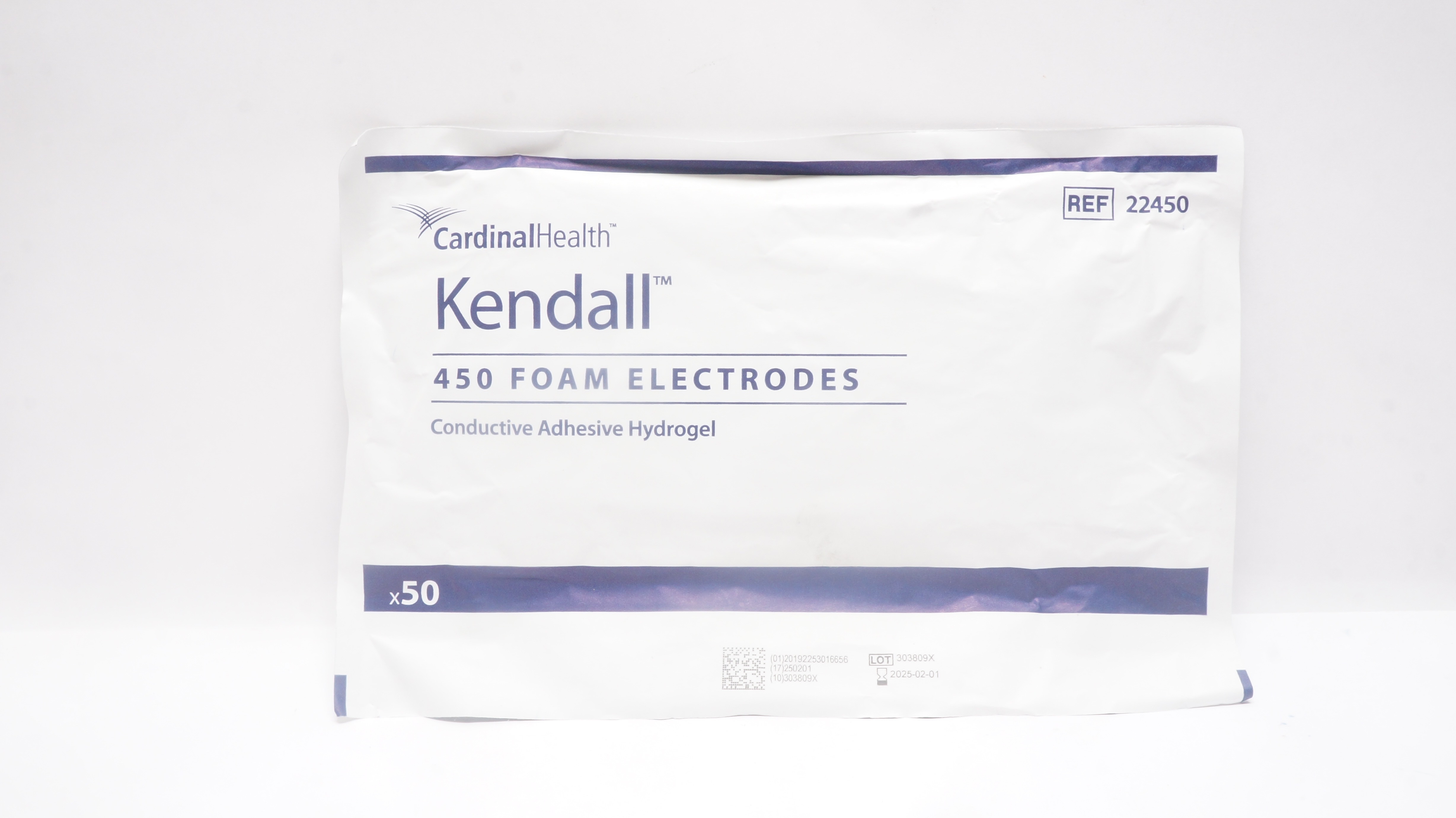 Cardinal Health 22450 Kendall 450 Foam Electrodes - Pack of 50