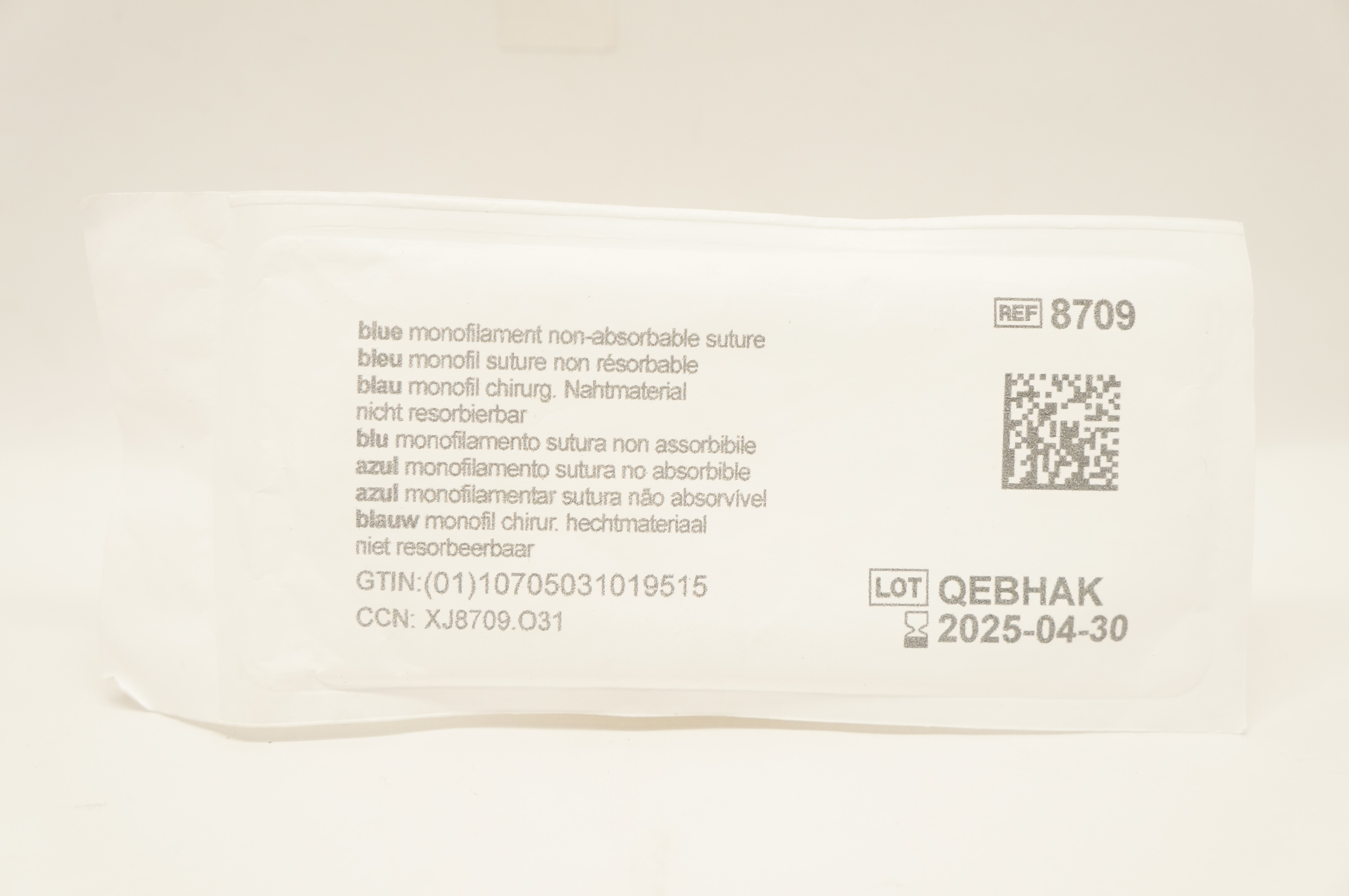 Ethicon 8709 6-0 PROLENE BV-1 9.3mm 3/8c Taperpoint, 30inch