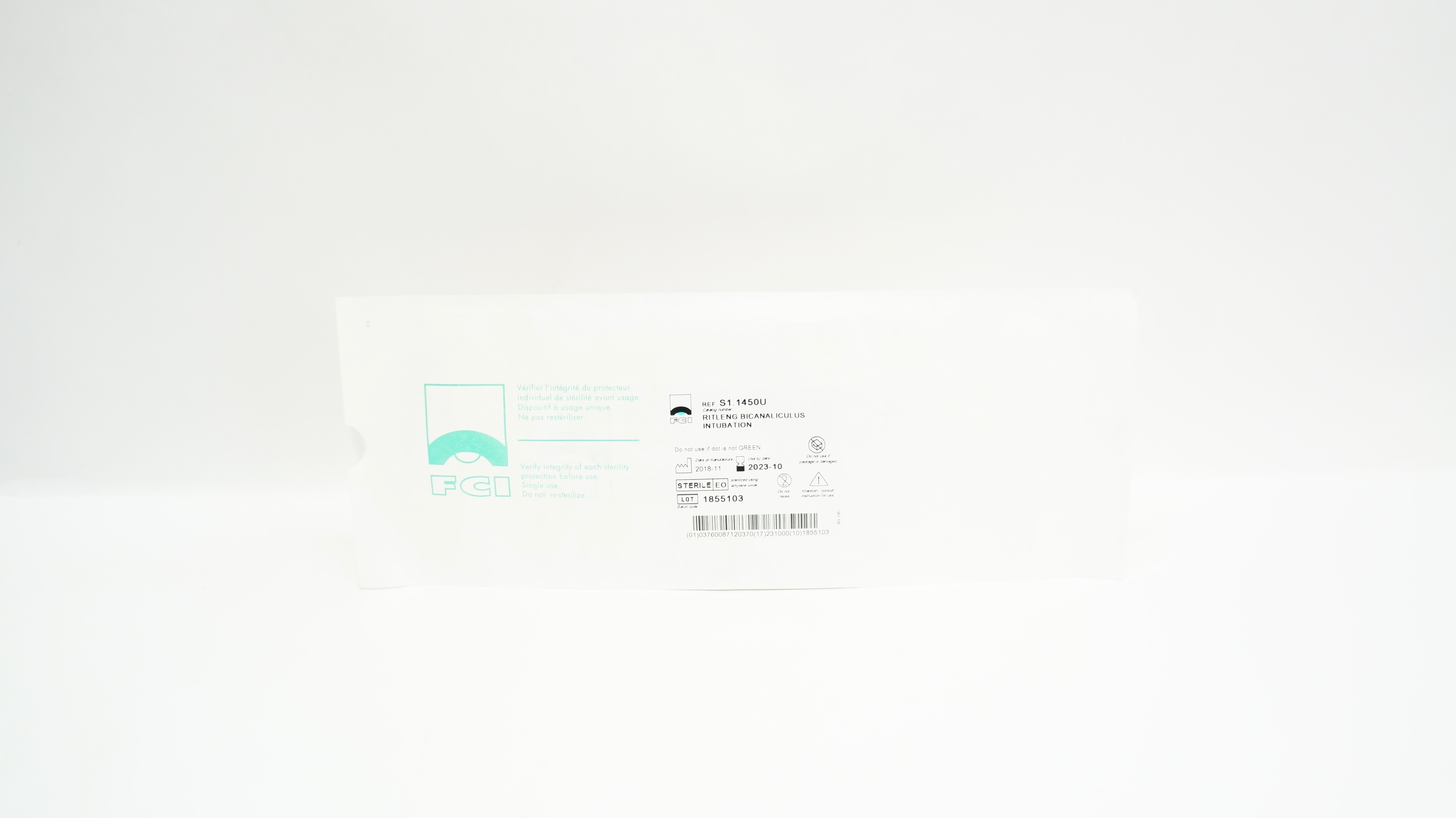 FCI S1.1450U Ritleng Bicanaliculus Intubation (x)