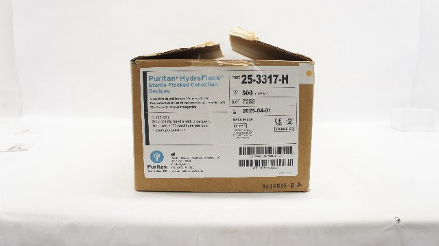Puritan 25-3317-H 77/13 HydraFlock Sterile Flocked Collection Device-Case of 9