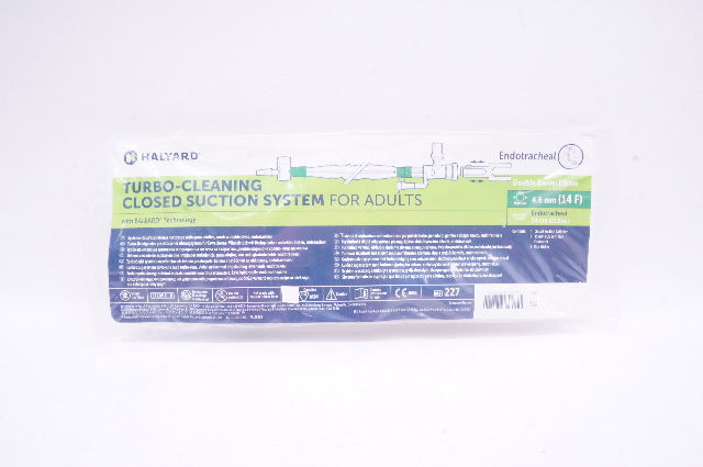 Halyard 227 Turbo-Cleaning Closed Suction System Adults Endotracheal 14F x 21.3inch