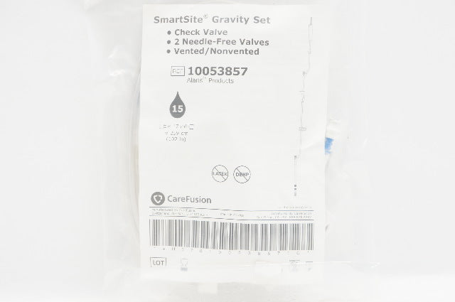 CareFusion 10053857 Alaris SmartSite Gravity Set 15 Drops 17ml x 102 inch
