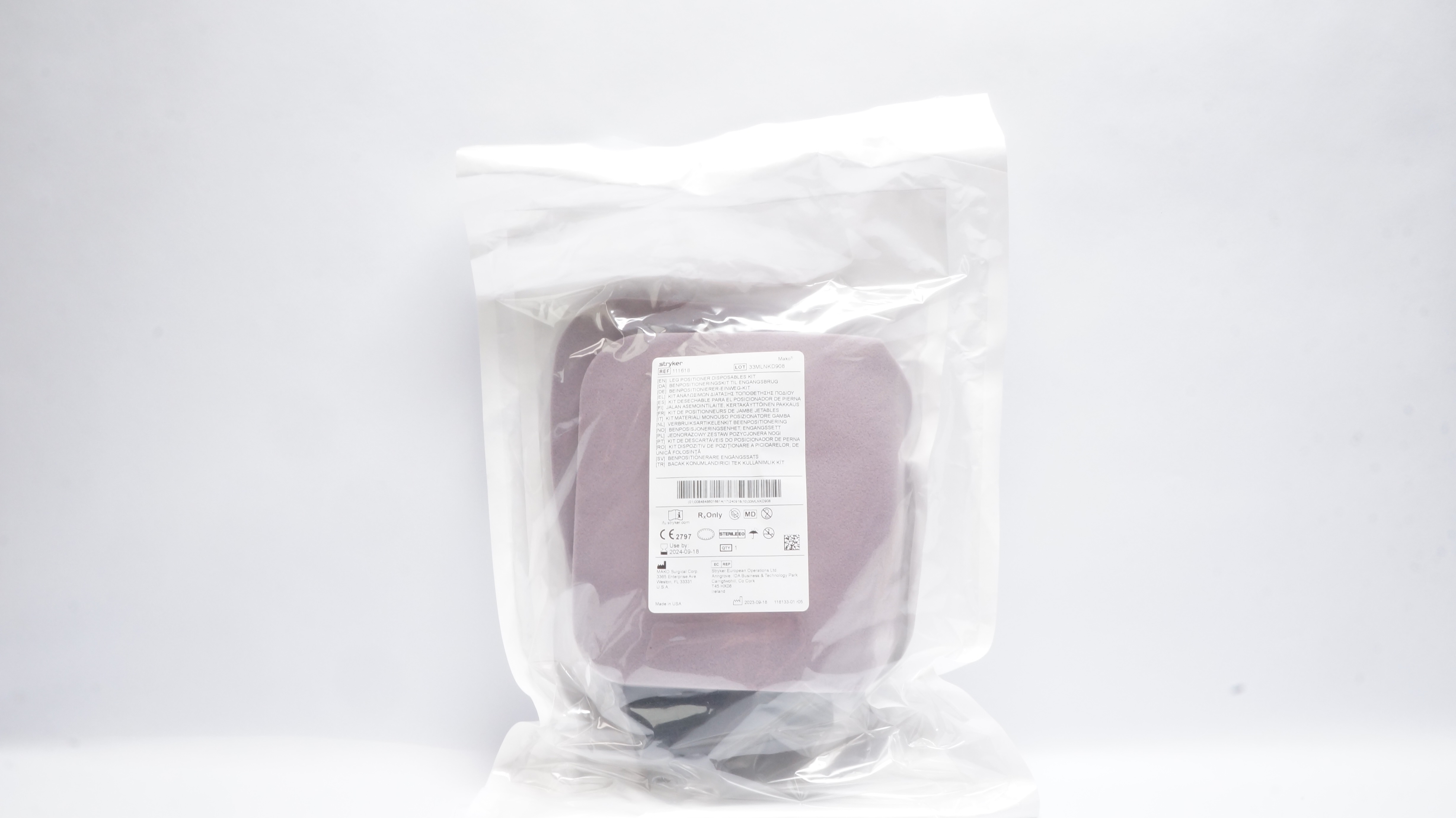 Stryker 111618 MAKO Surgical Leg Positioner Disposables Kit (x)