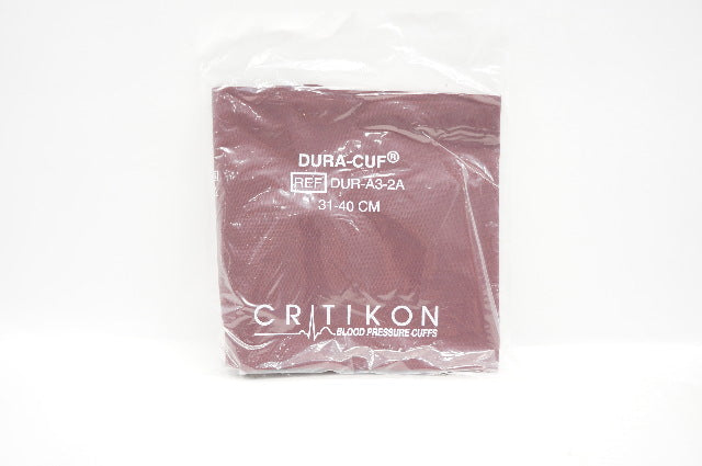 GE Medical DUR-A3-2A Dura-Cuf Critikon Blood Pressure Cuffs, Large Adult 31-40cm