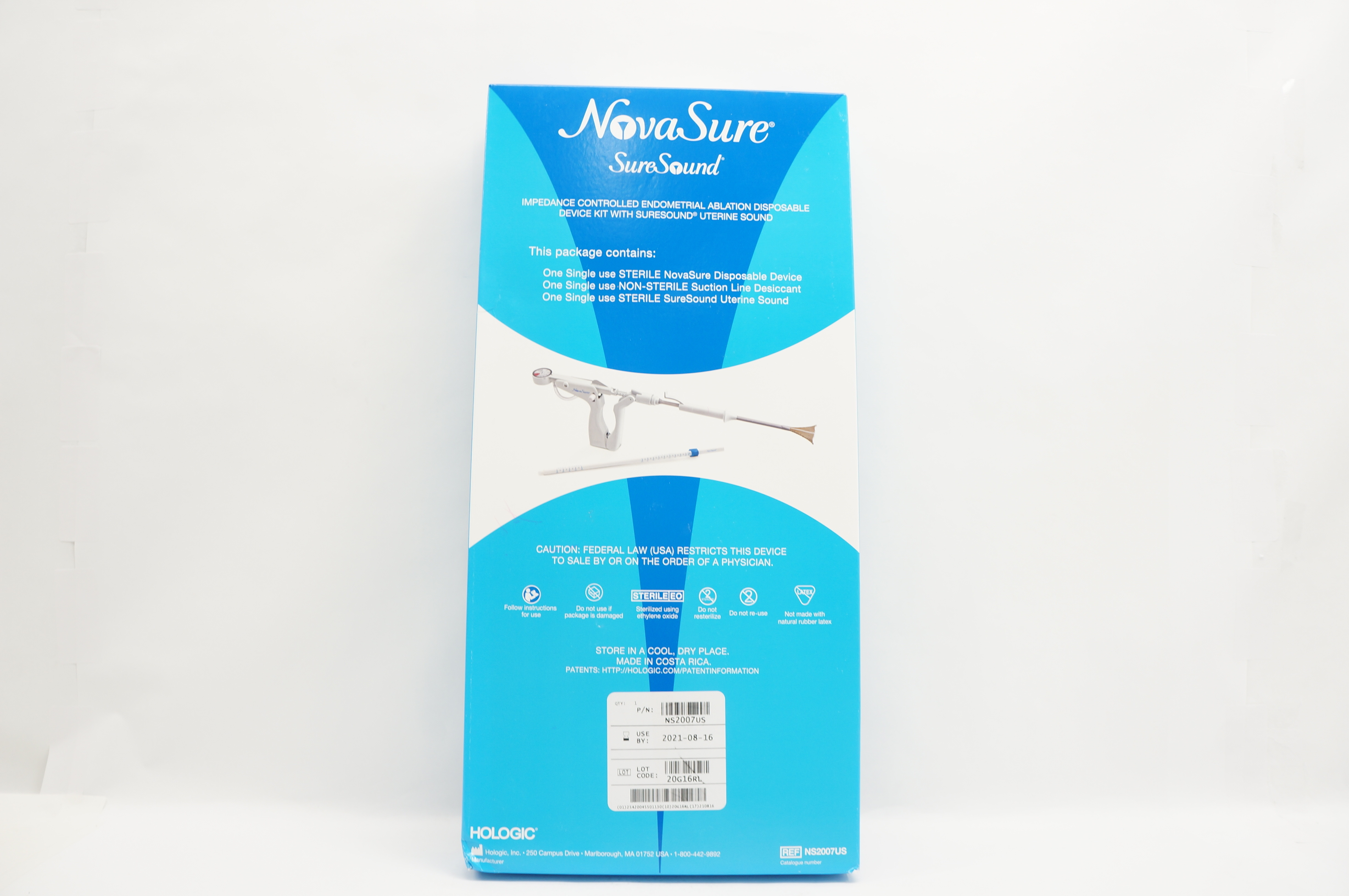 Hologic NS2007US NovaSure Impedance Controlled Endometrial Ablation