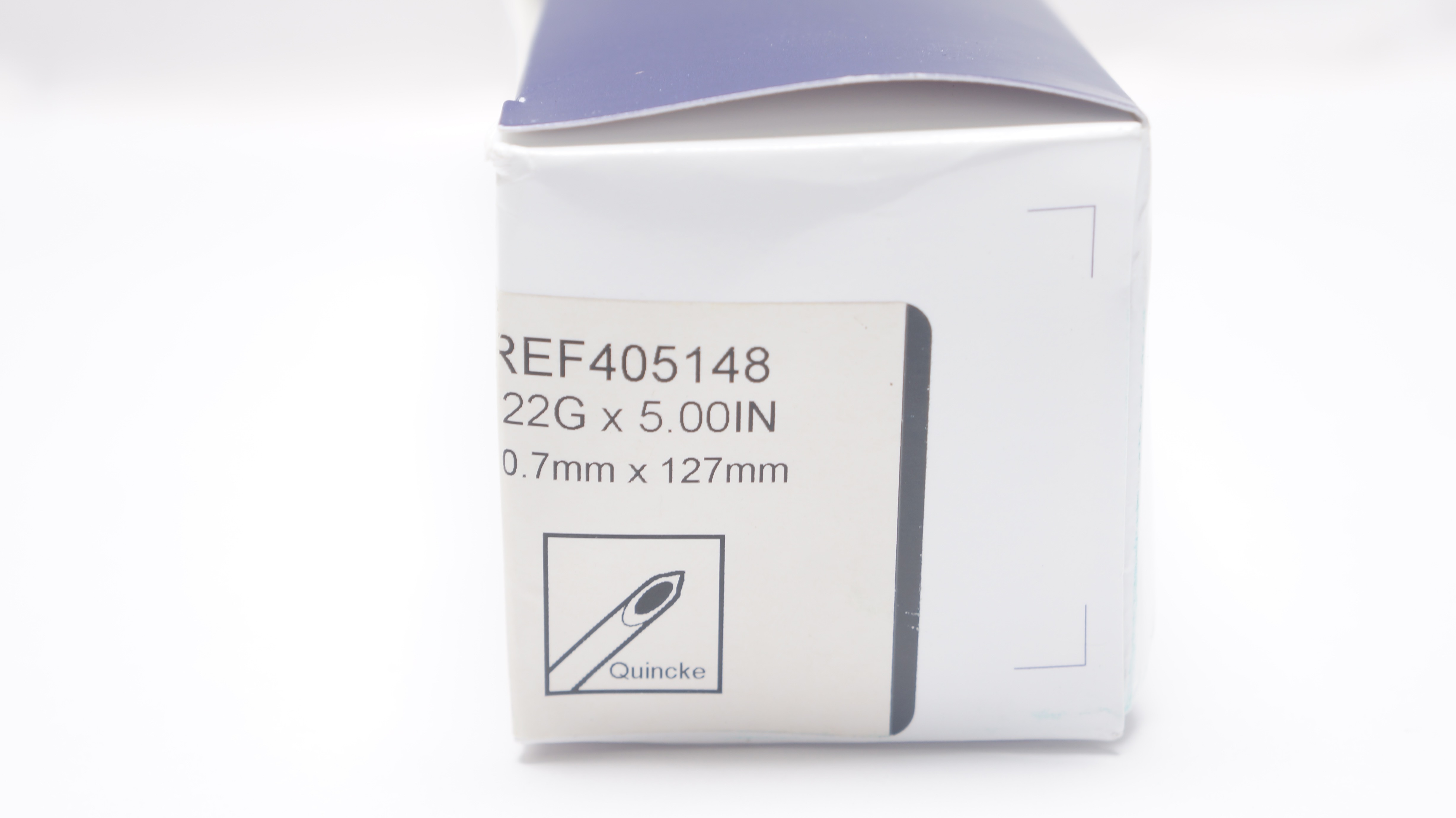 BD 405148 Spinal Ndle, Quincke 22 GA. x 5.00 inch - Box of 10