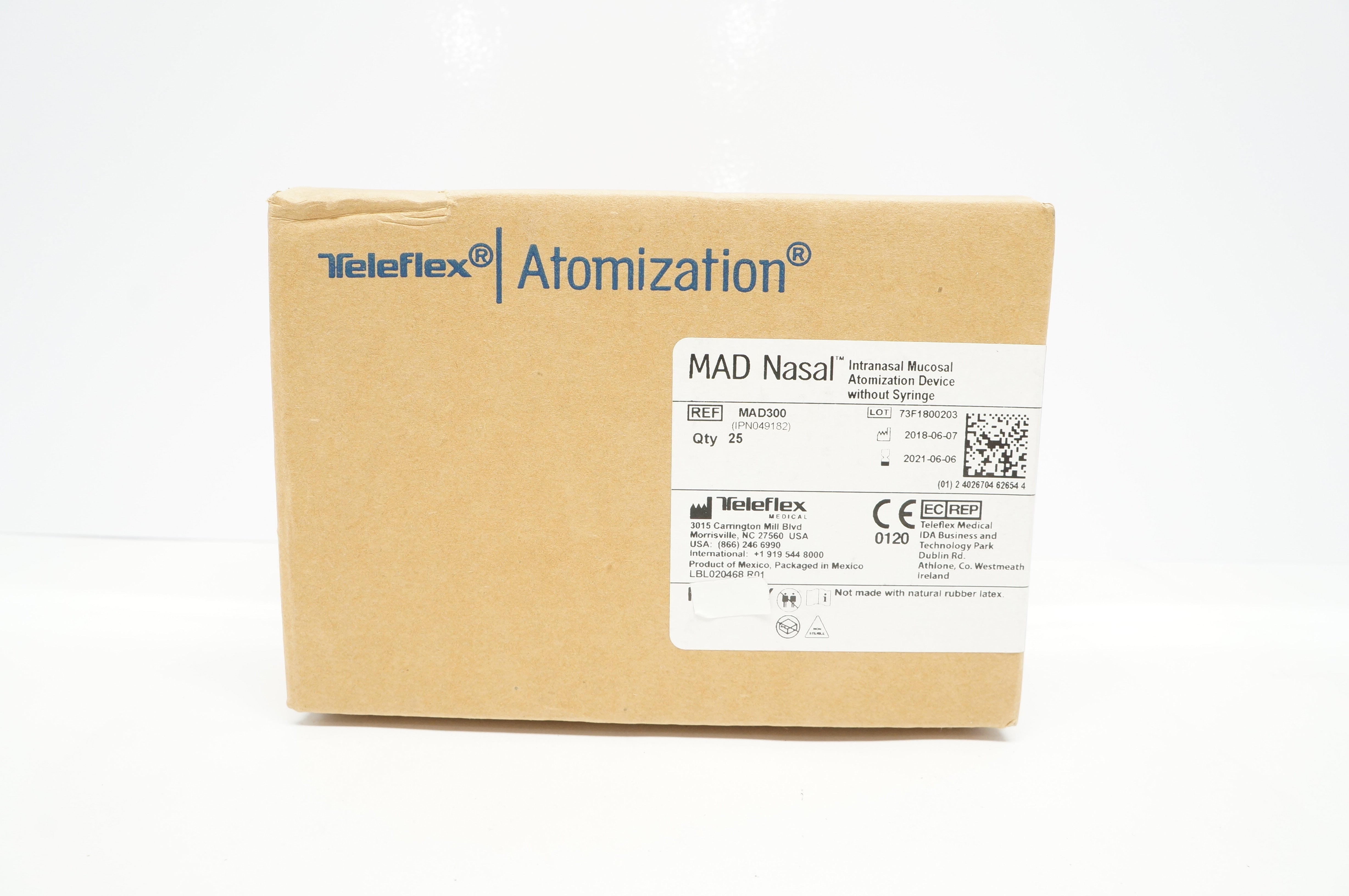 Teleflex MAD300 MAD Nasal Intranasal Mucosal Atomization Device (x ...