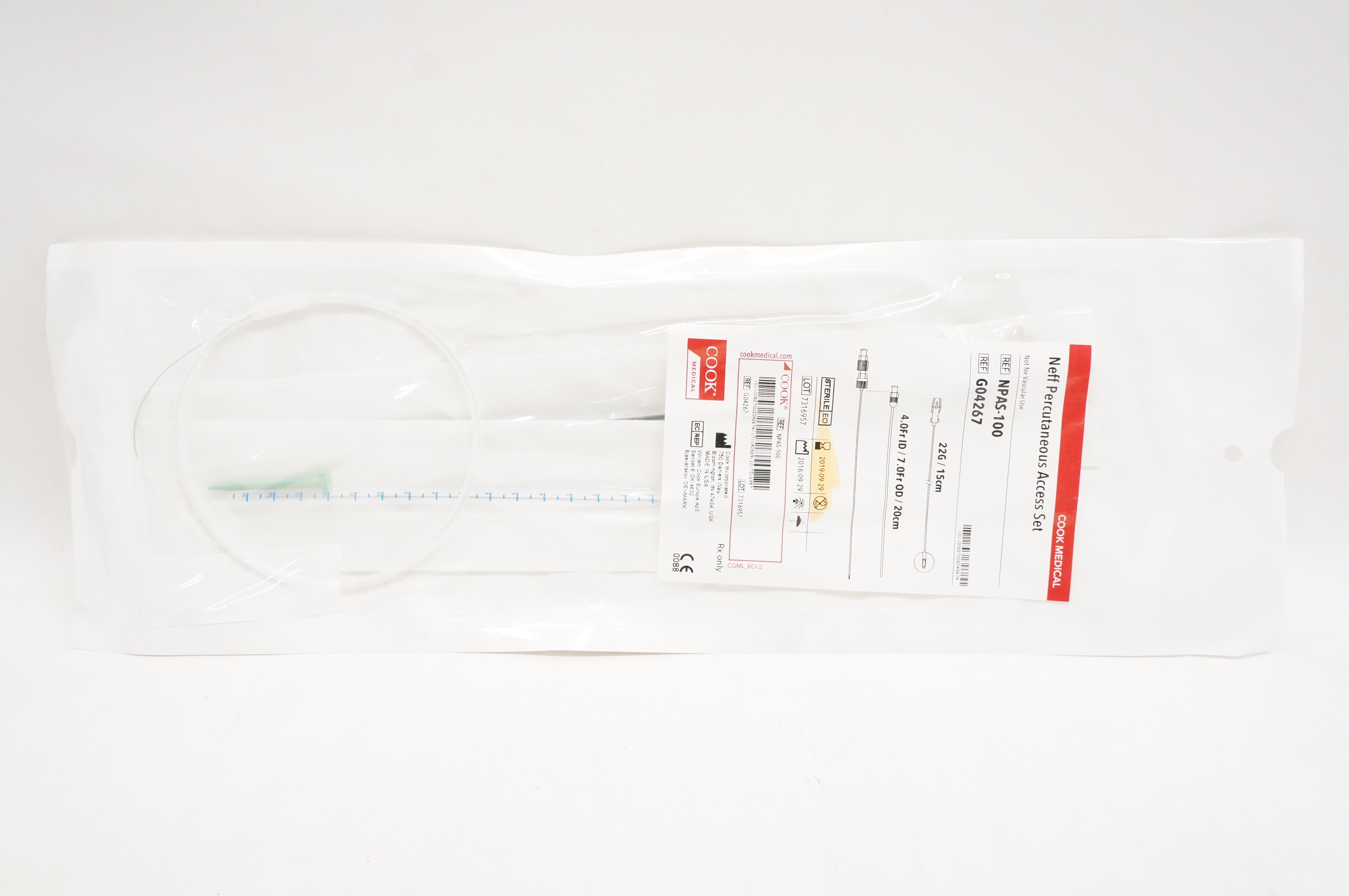 Cook Medical G04267 Neff Percutaneous Access Set (x)