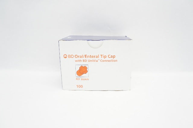 BD 302435 Oral/Enternal Tip Cap (x)- Box of 100