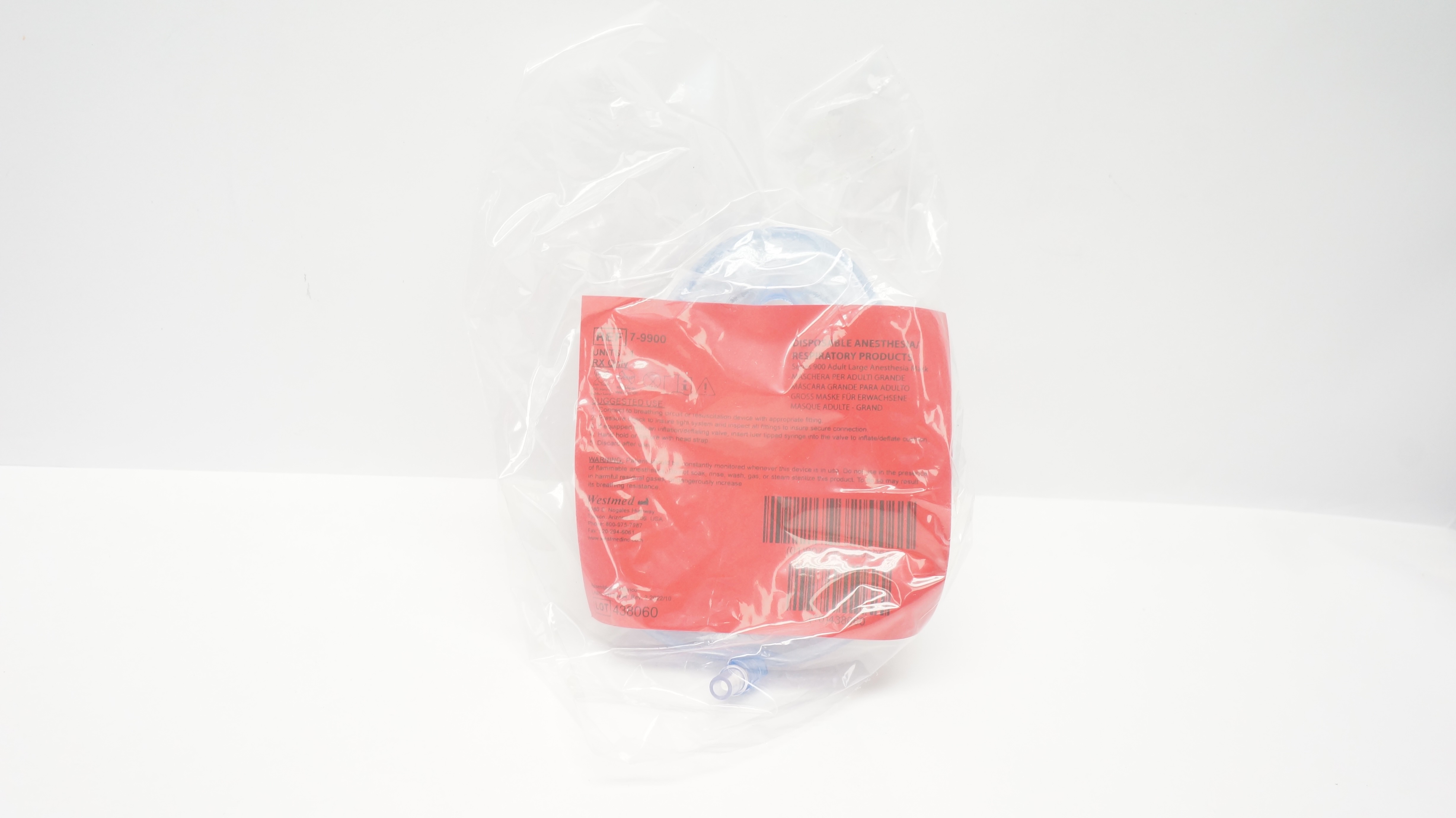 Westmed 79900 Disposable Anesthesia Respiratory Products, Mask, Adult