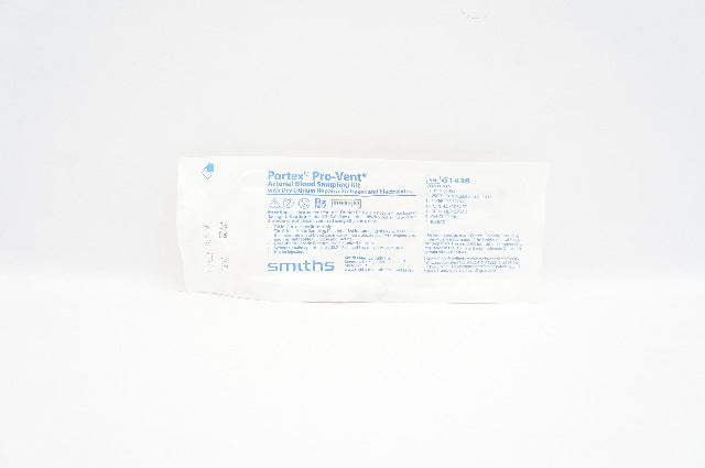 Smiths Medical G1438 Portex Pro-Vent Arterial Blood Sampling Kit (x)